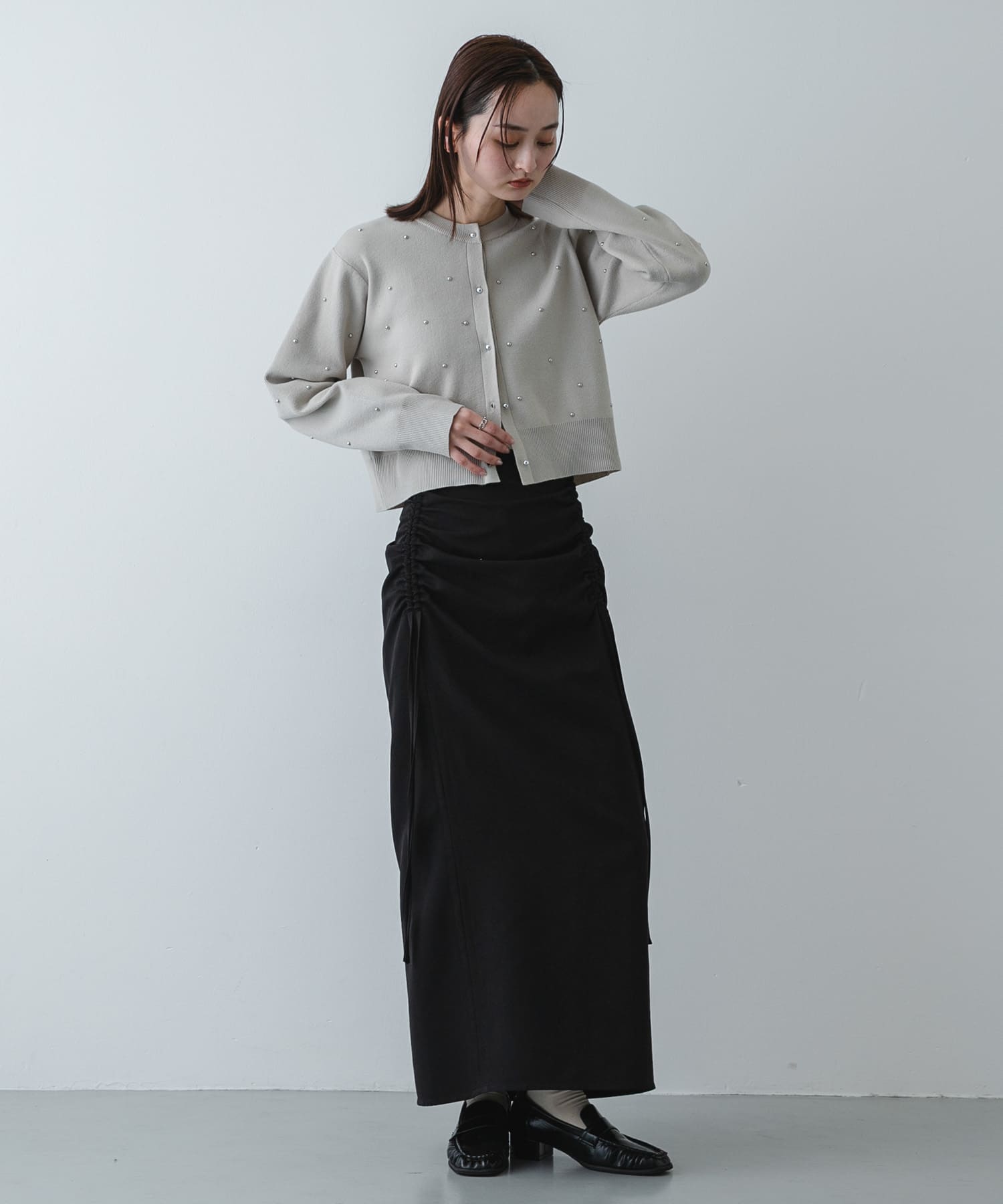 身長：169cm サイズ：one