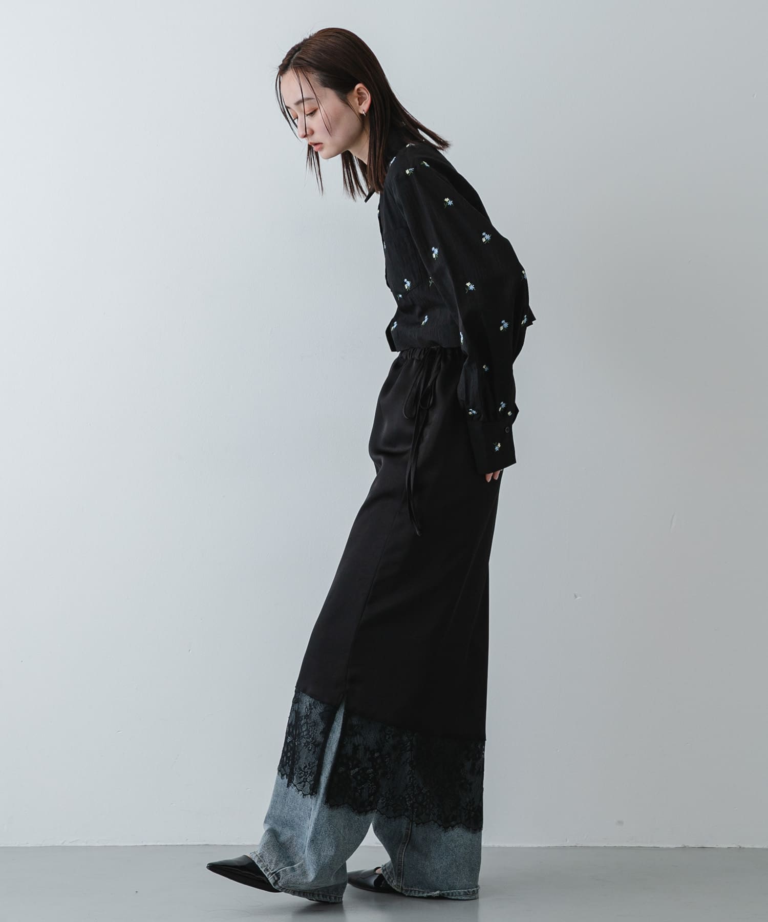 身長：169cm サイズ：one
