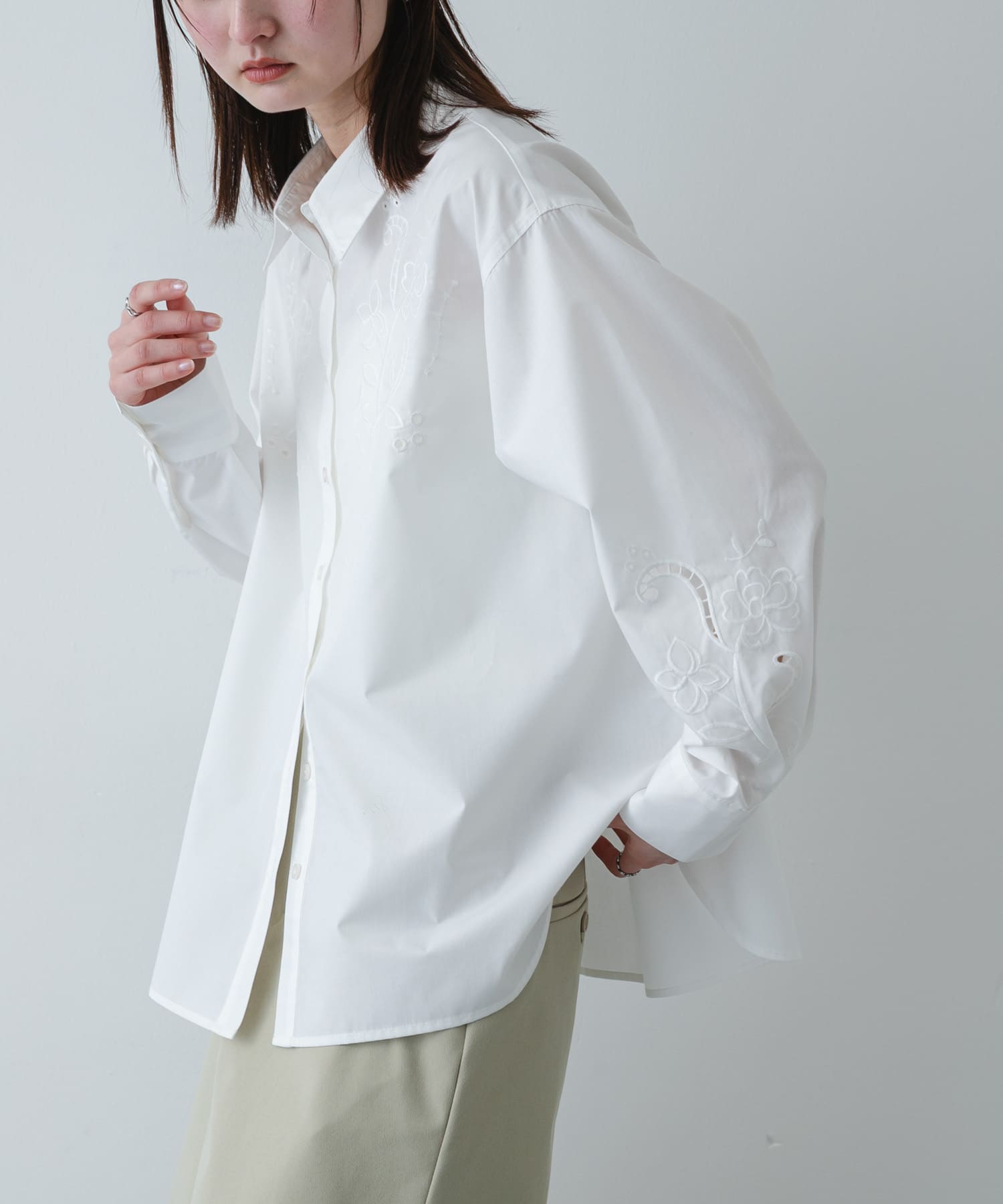 身長：169cm サイズ：one