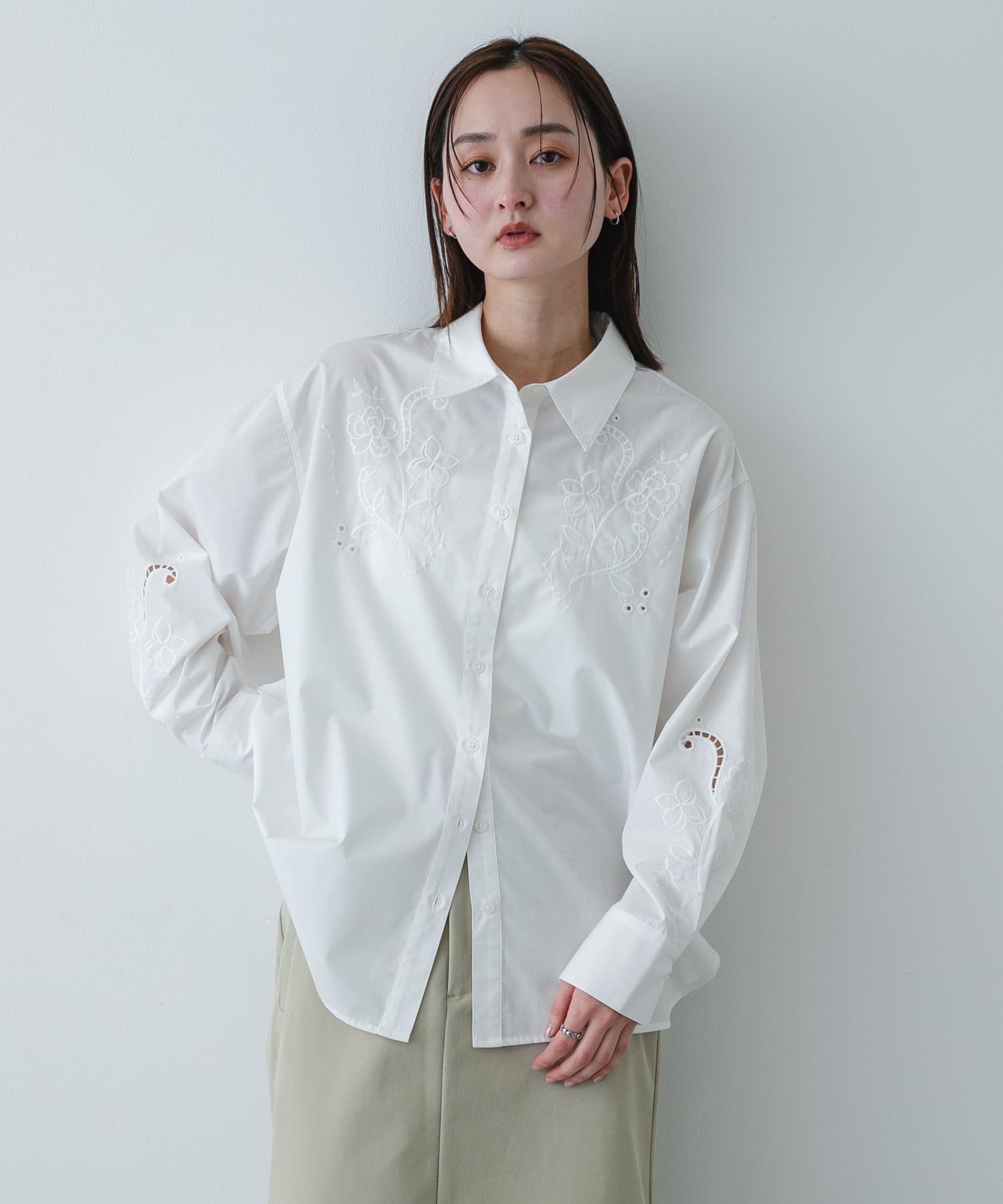 身長：169cm サイズ：one