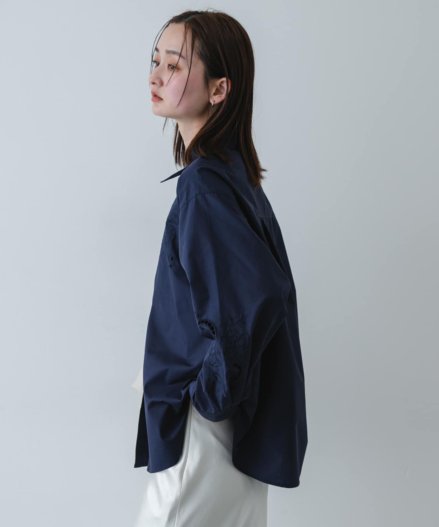 身長：169cm サイズ：one