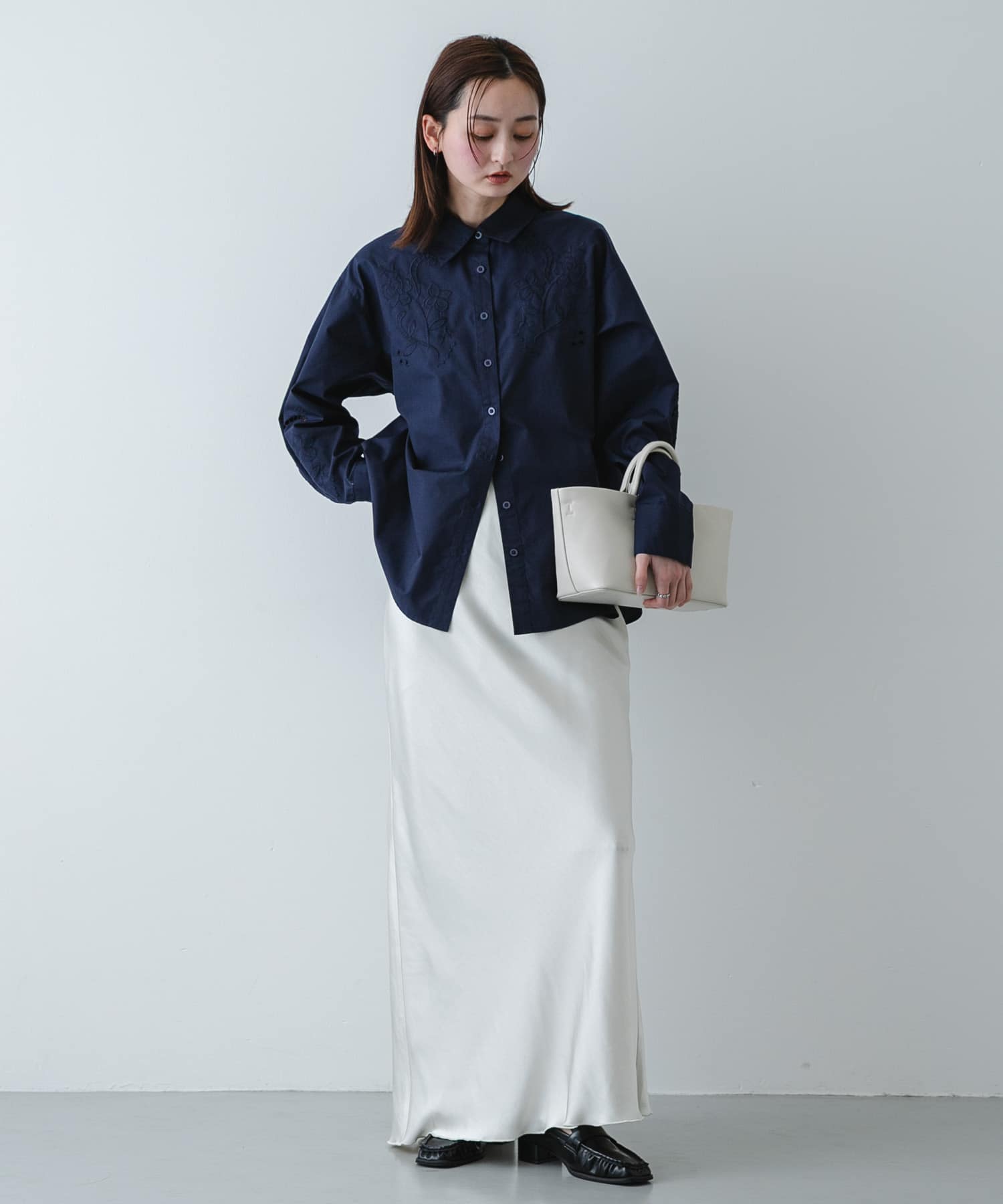 身長：169cm サイズ：one