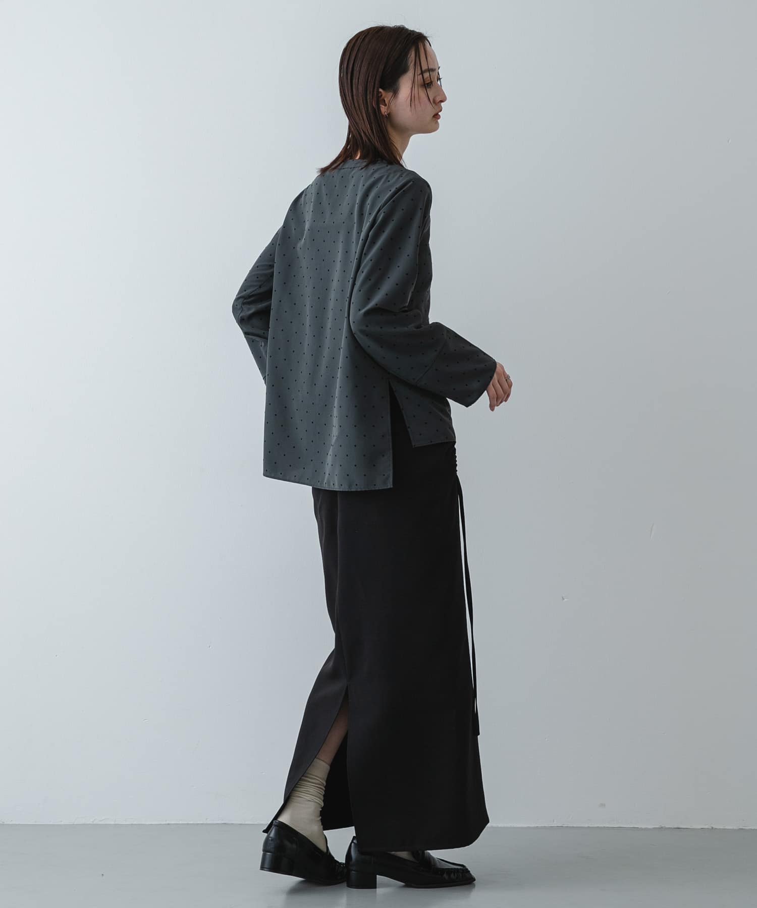 身長：169cm サイズ：one