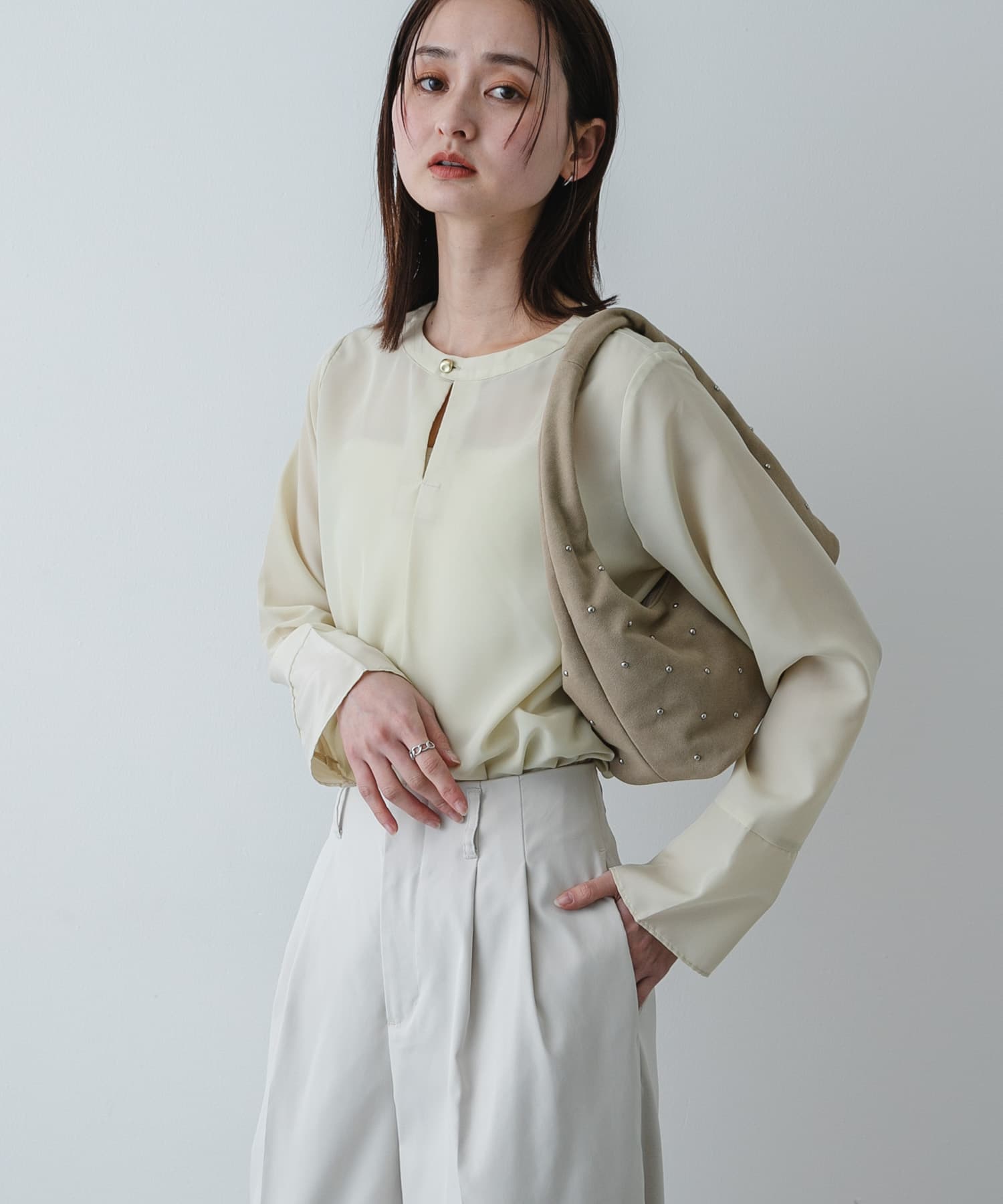 身長：169cm サイズ：one
