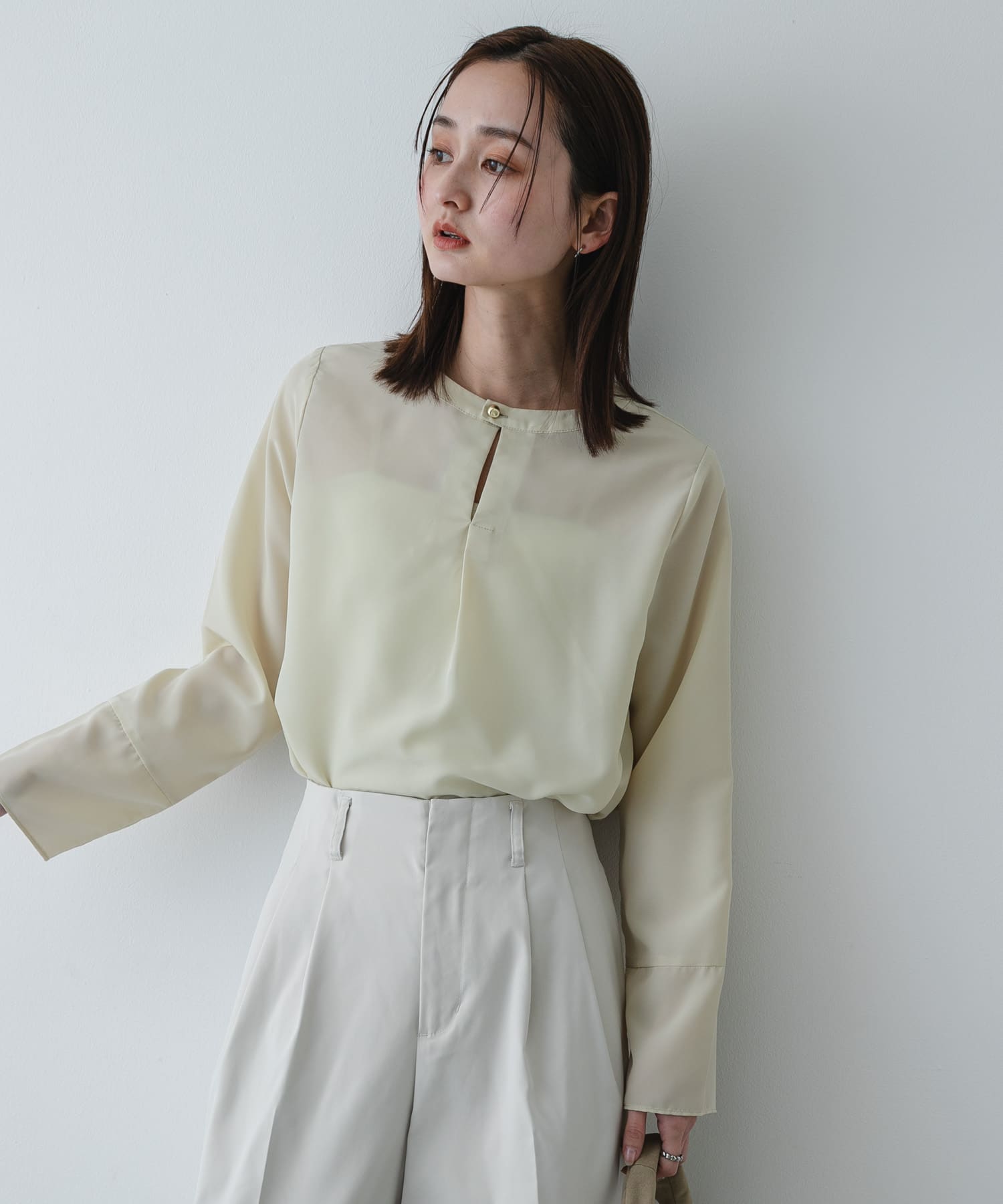 身長：169cm サイズ：one