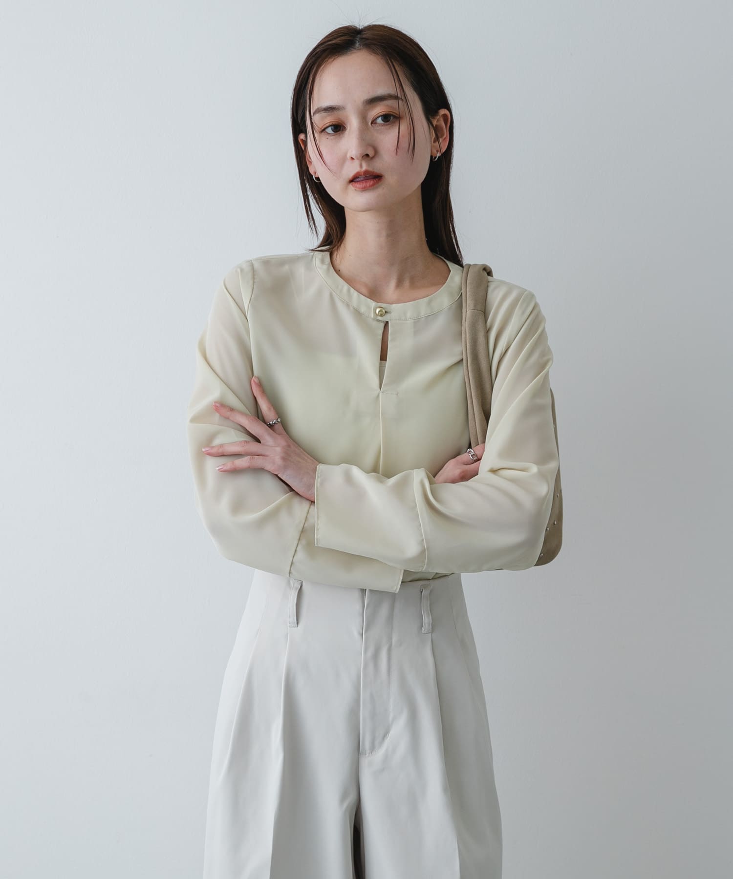 身長：169cm サイズ：one