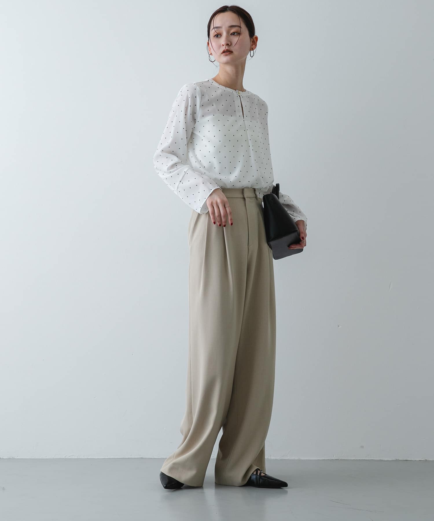 身長：169cm サイズ：one