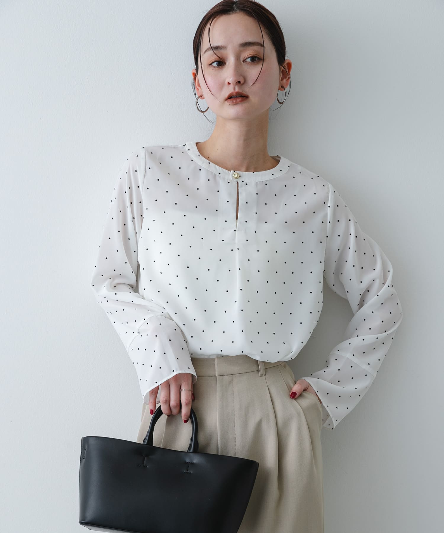 身長：169cm サイズ：one