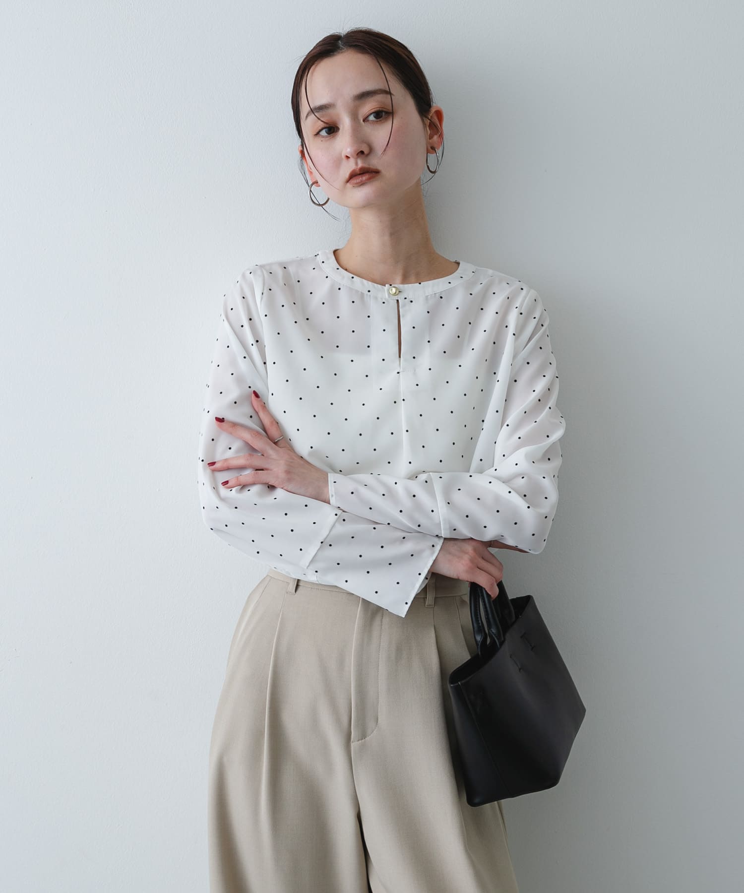 身長：169cm サイズ：one