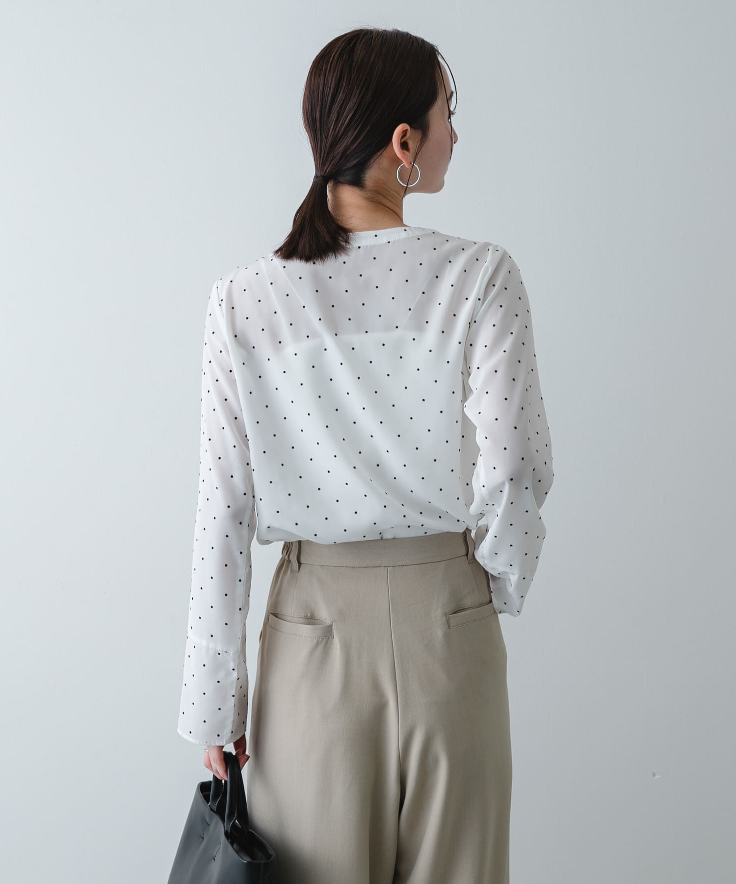 身長：169cm サイズ：one