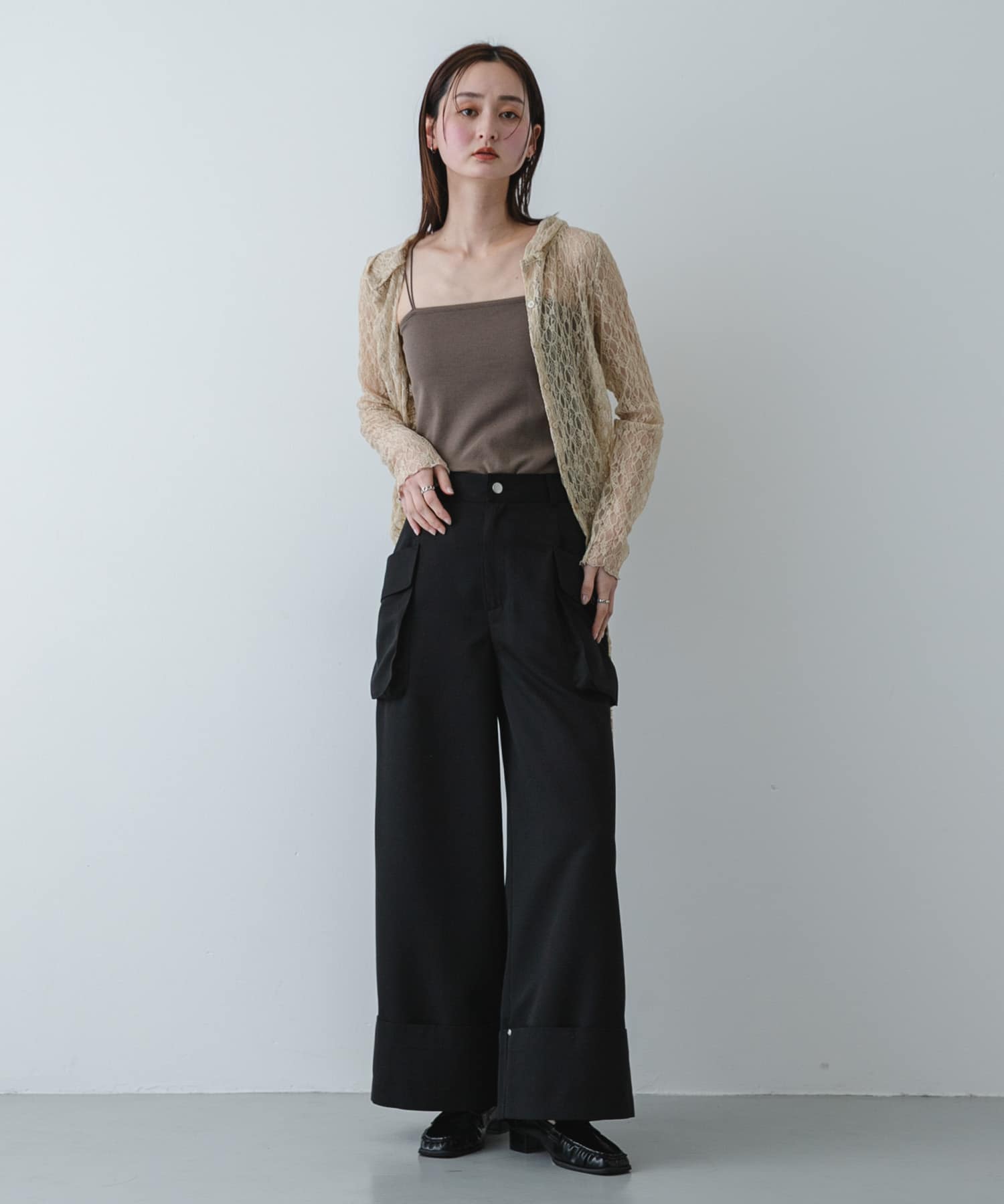 身長：169cm サイズ：M