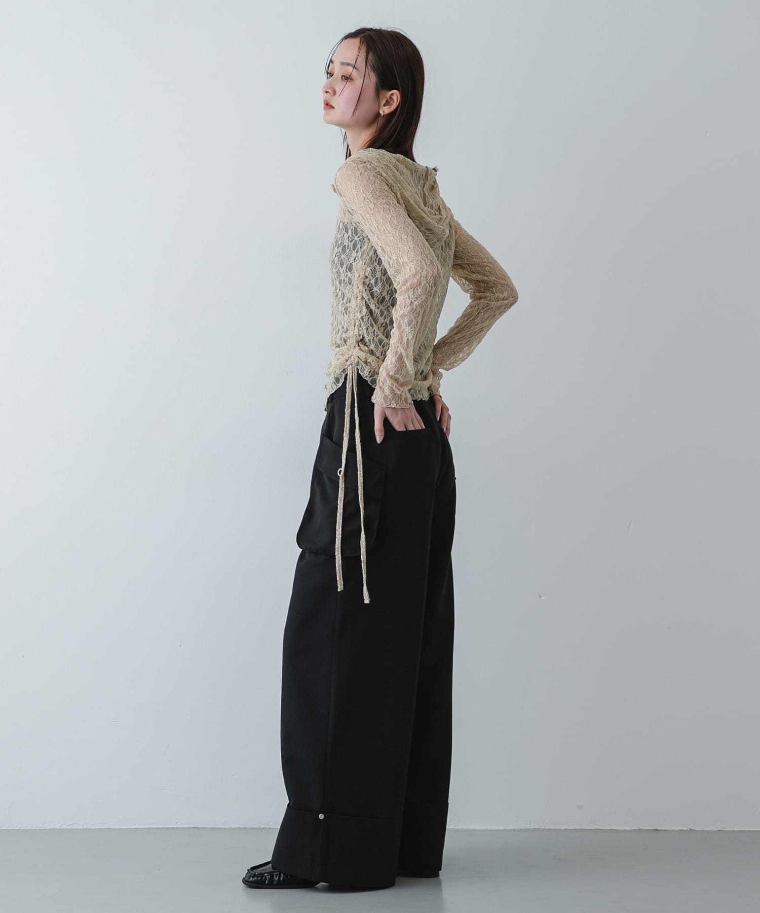 身長：169cm サイズ：M