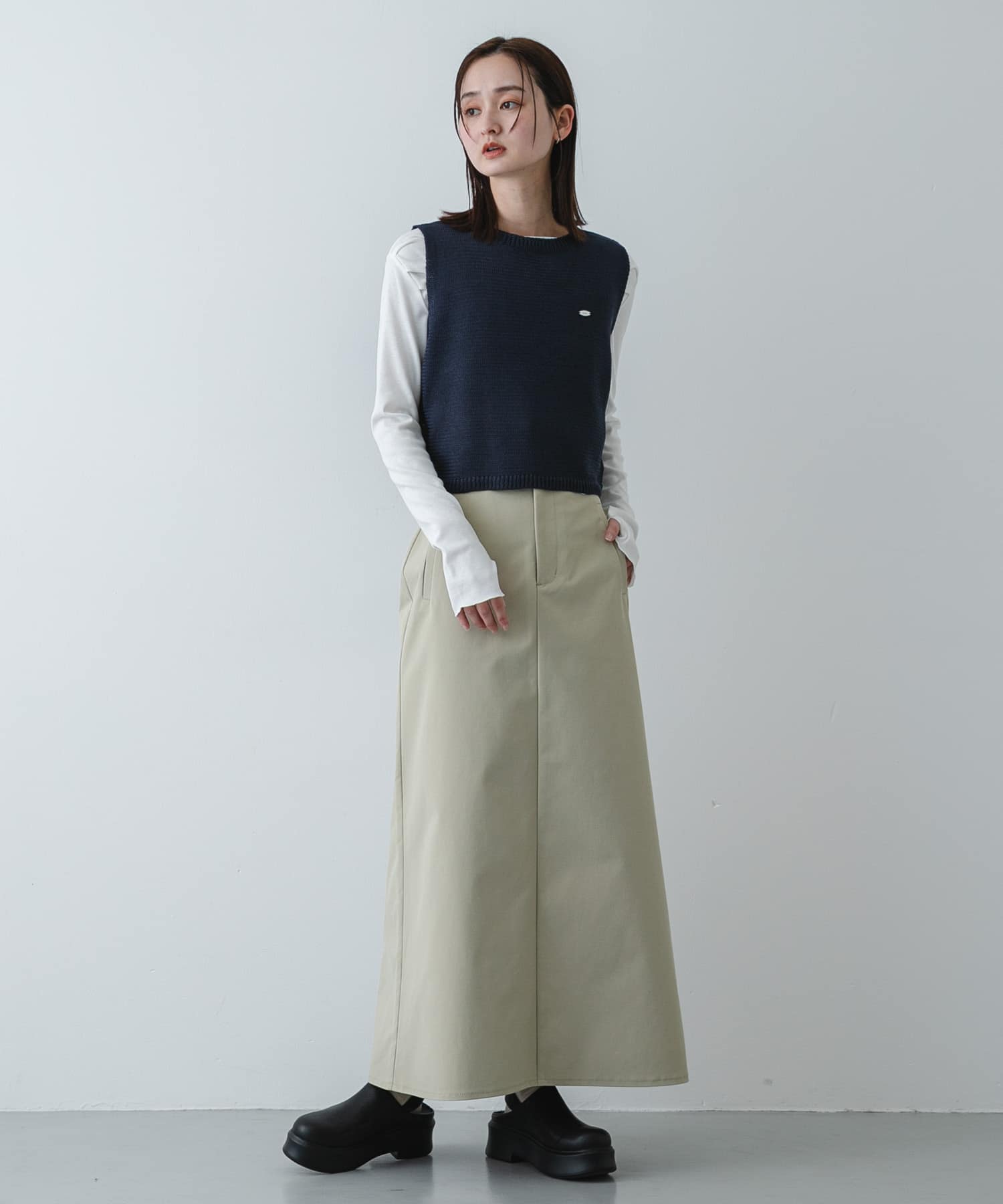 身長：169cm サイズ : M