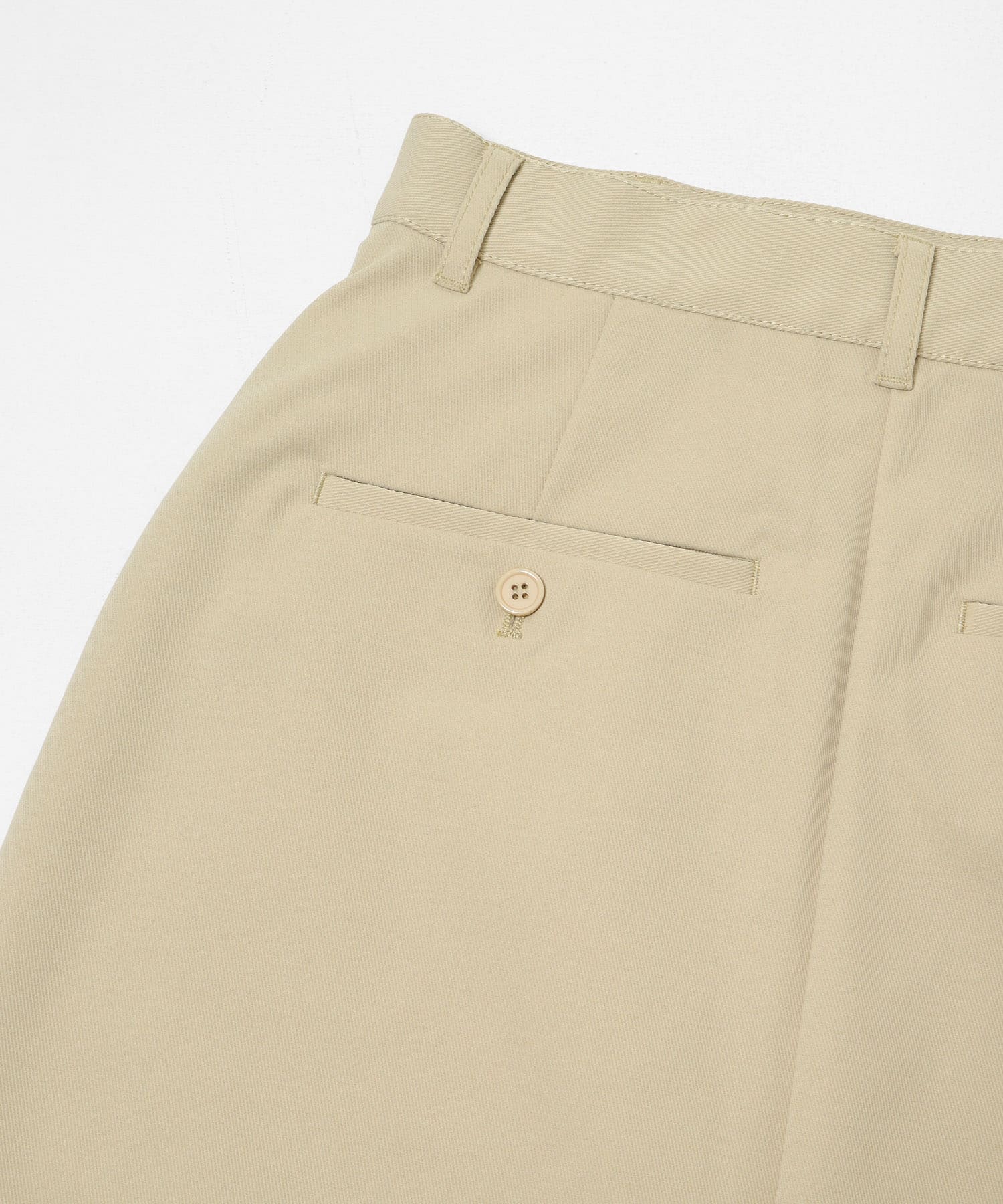 『イージーケア』フロントポケットチノスカート BEIGE S