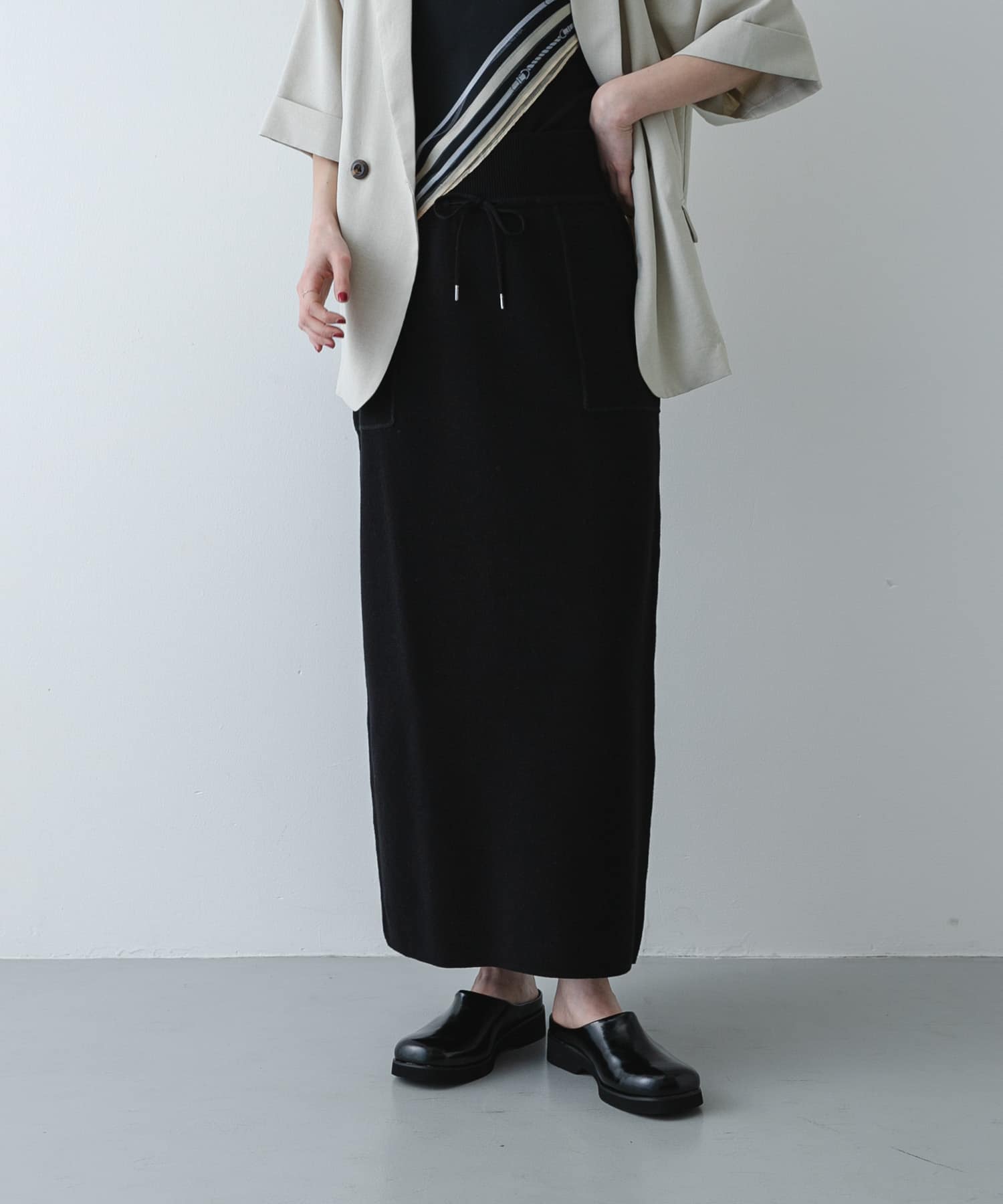 身長：169cm サイズ：one