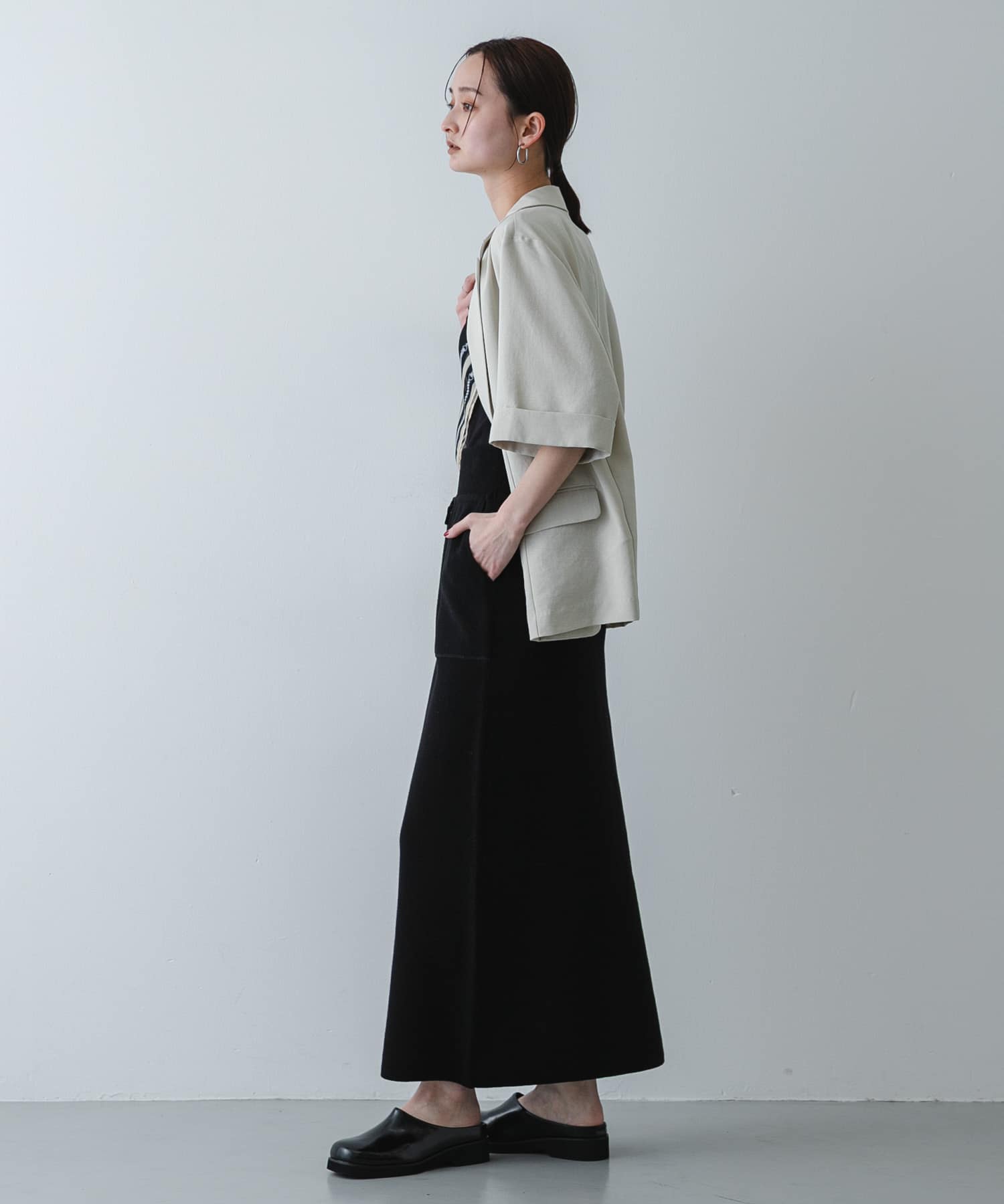 身長：169cm サイズ：one