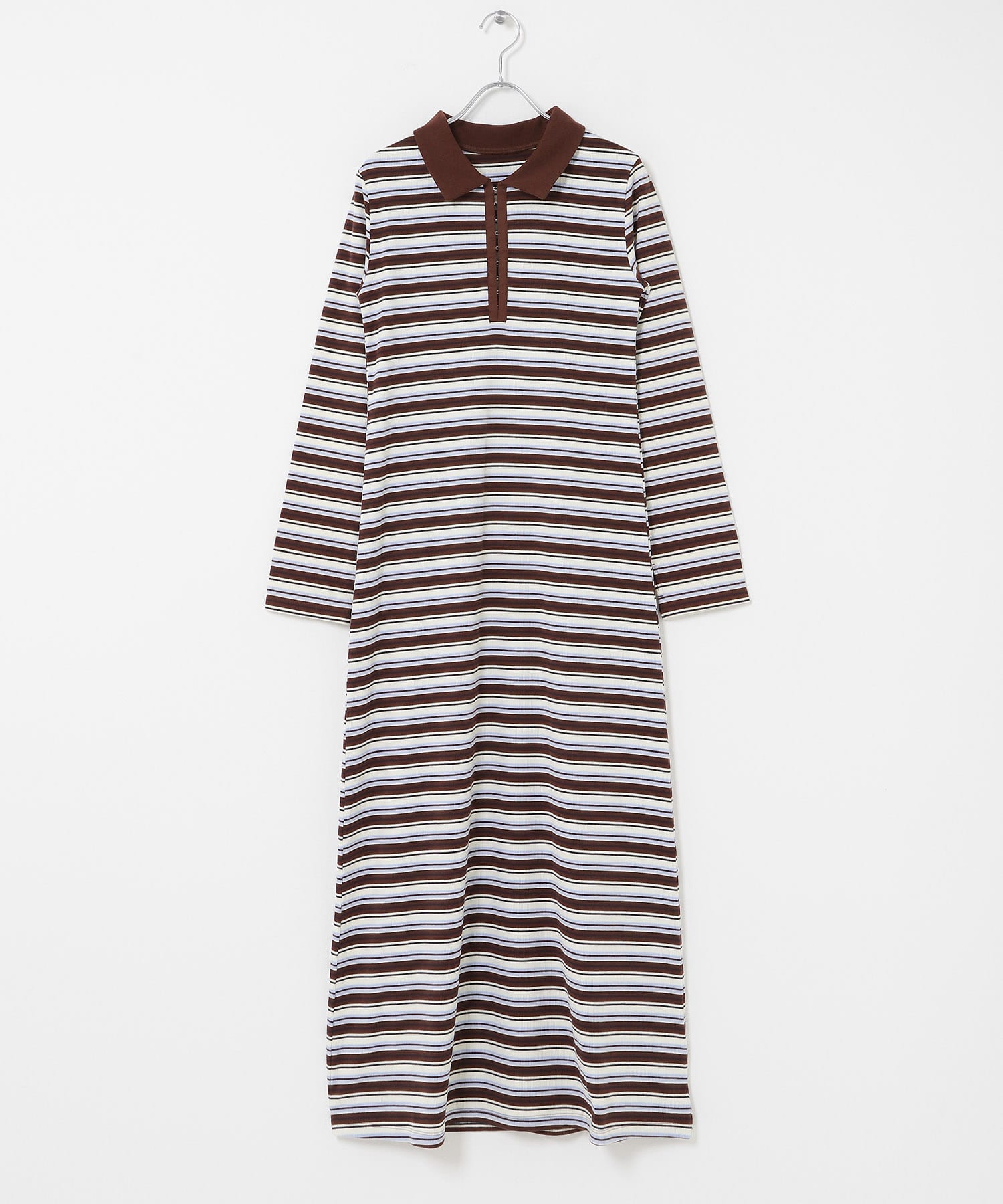 エリツキホックワンピース BRN×BLU COMPACT