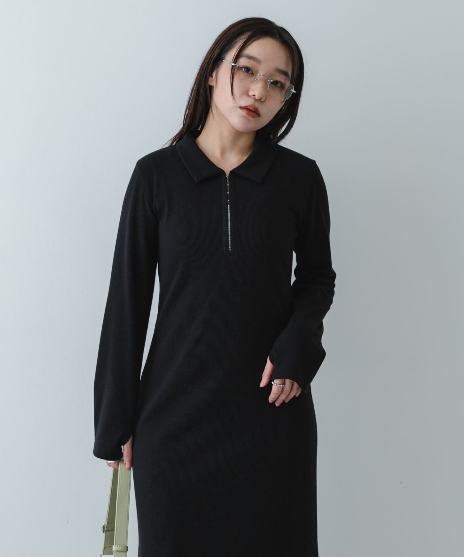 身長：158cm サイズ：one
