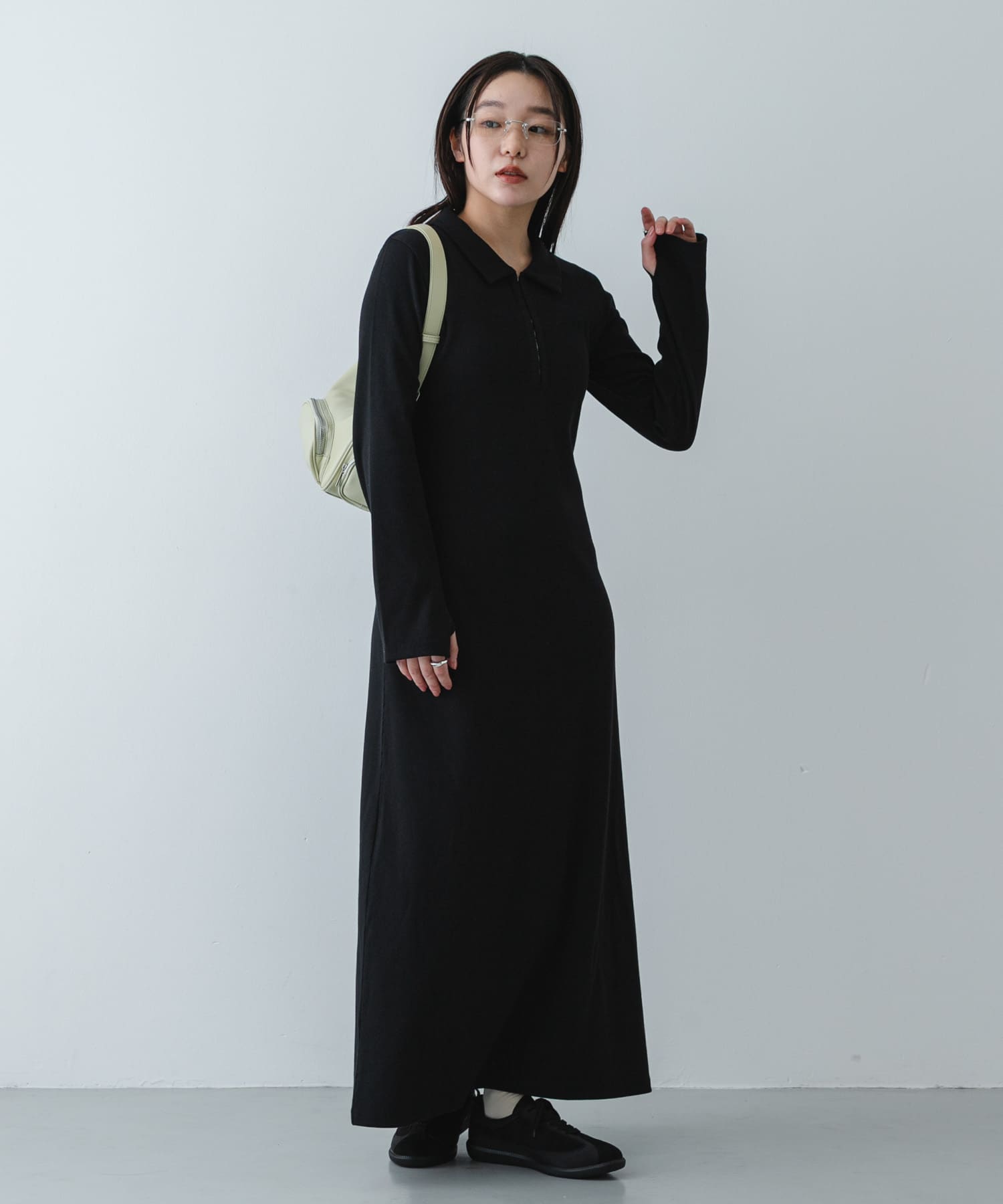 身長：158cm サイズ：one