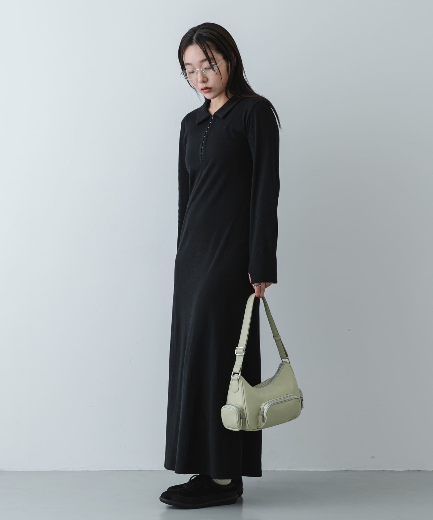 身長：158cm サイズ：one