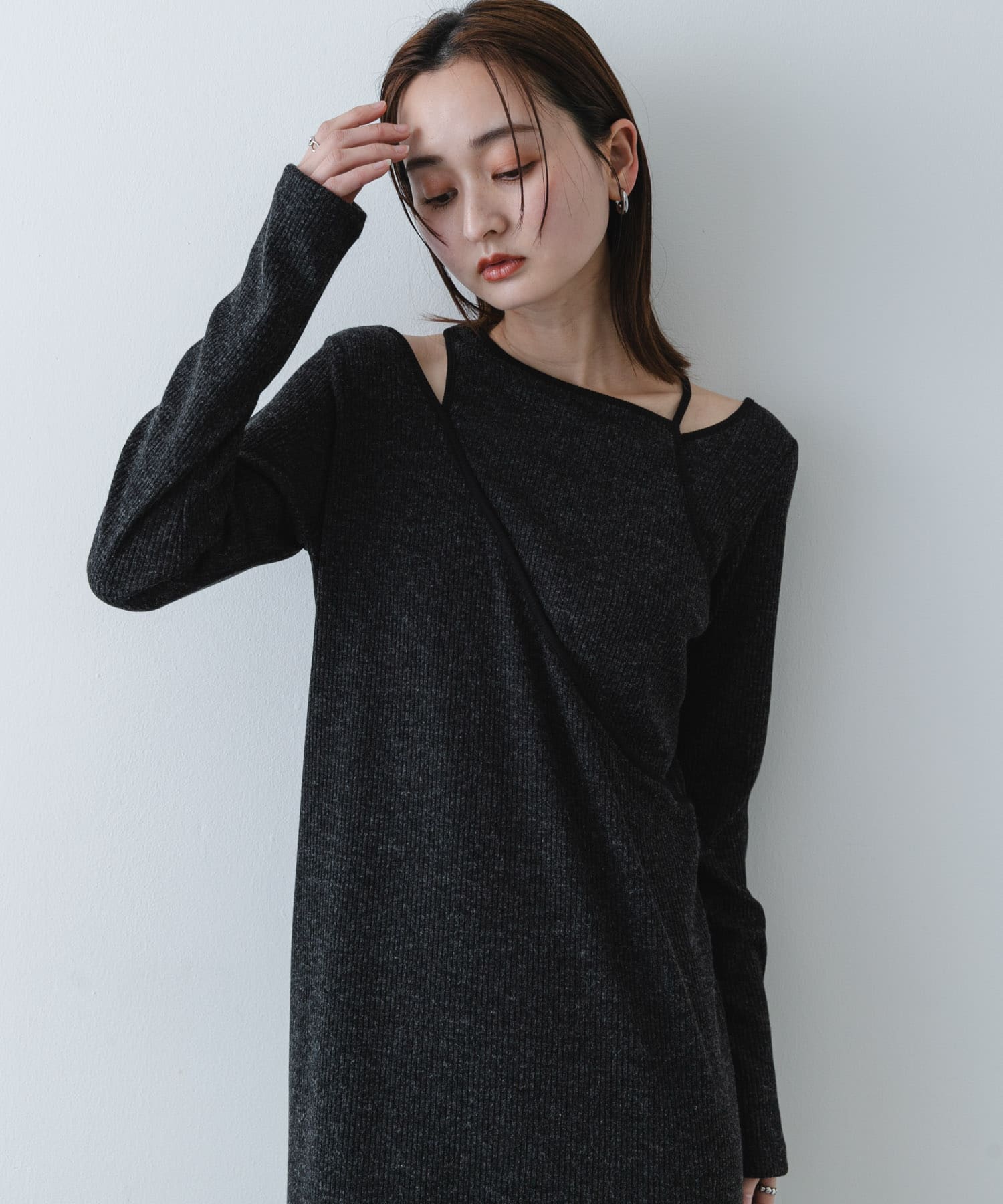 身長：169cm サイズ：one