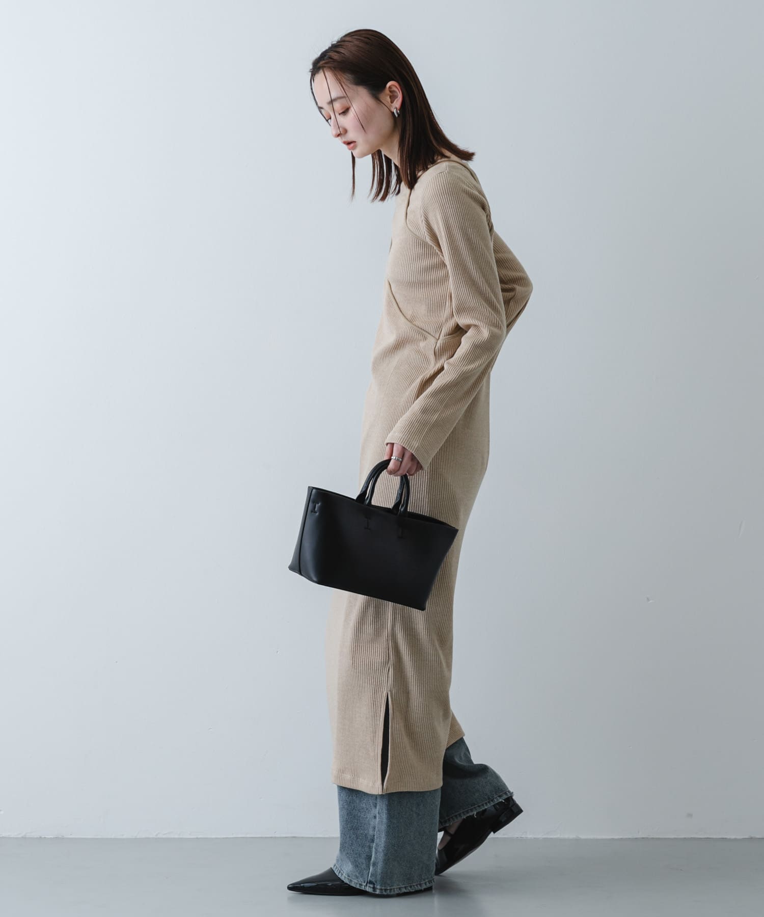 身長：169cm サイズ：one