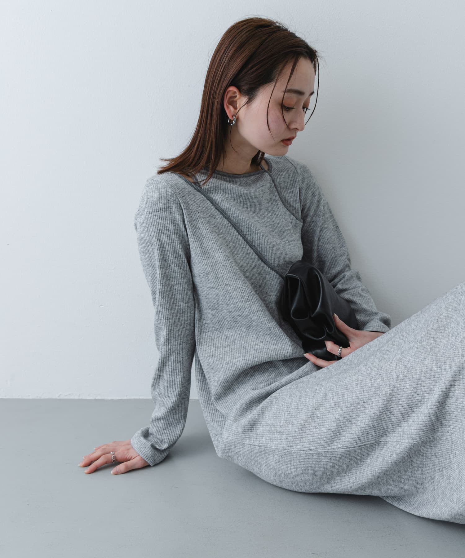 身長：169cm サイズ：one