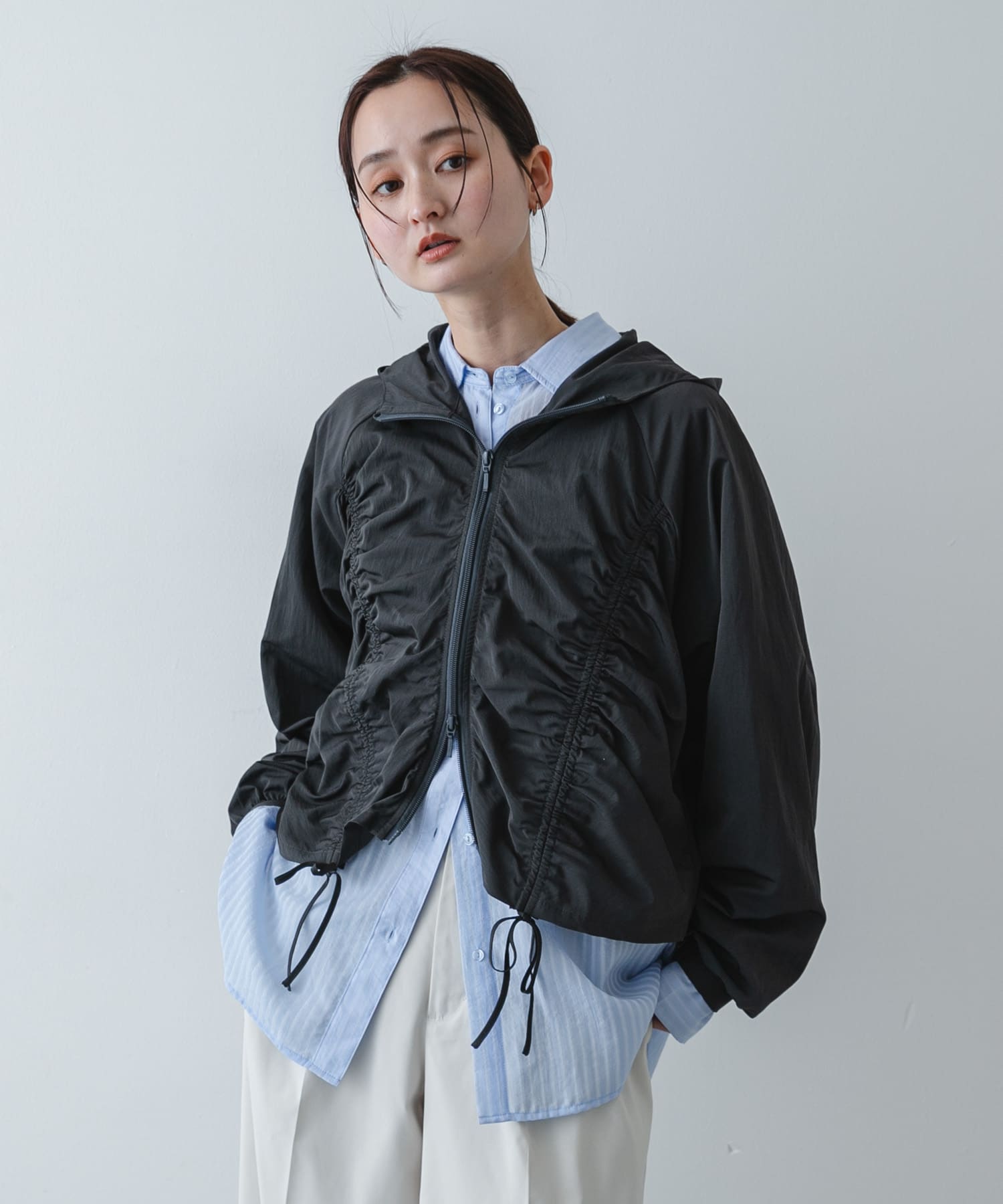 身長：169cm サイズ：one