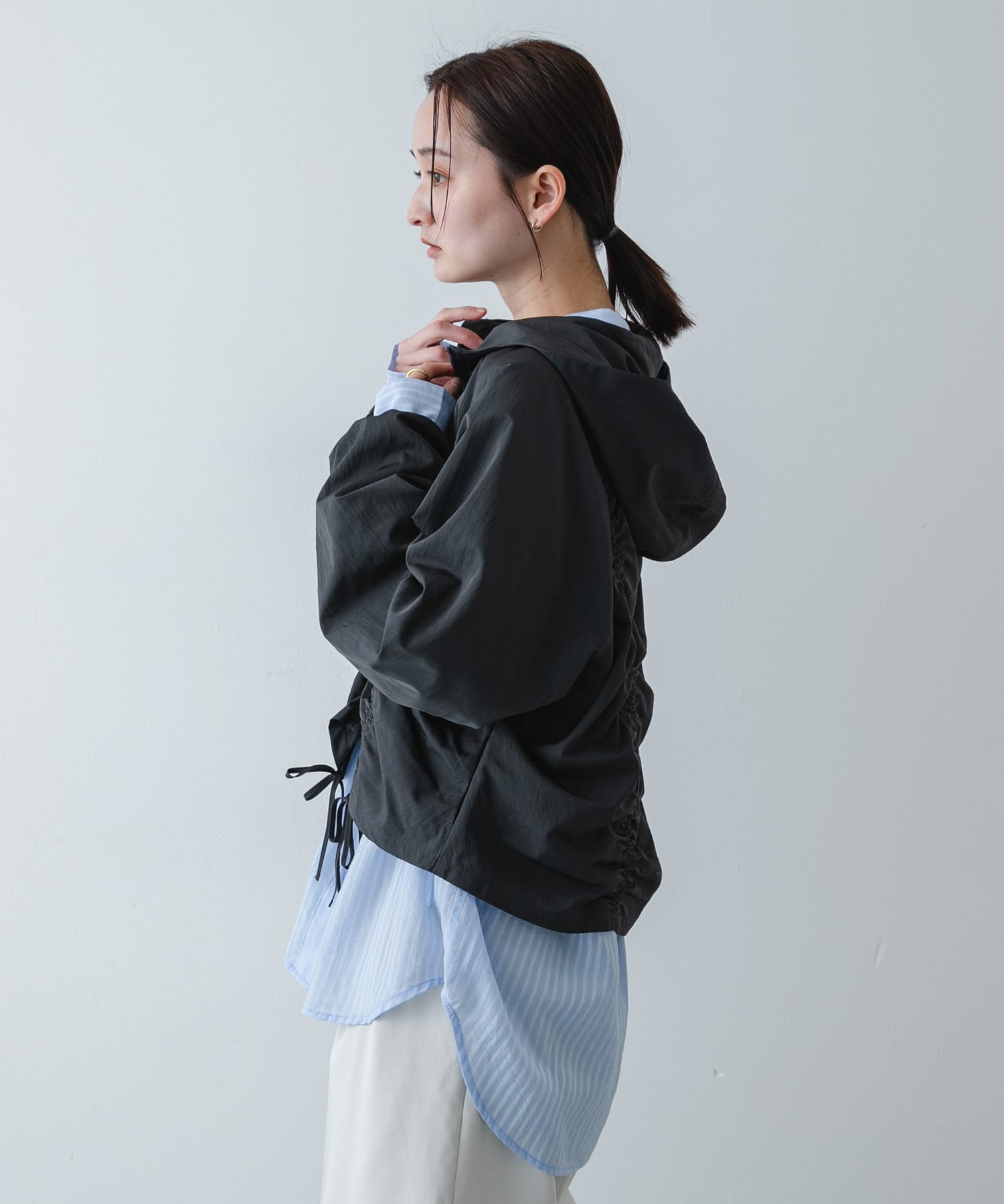 身長：169cm サイズ：one