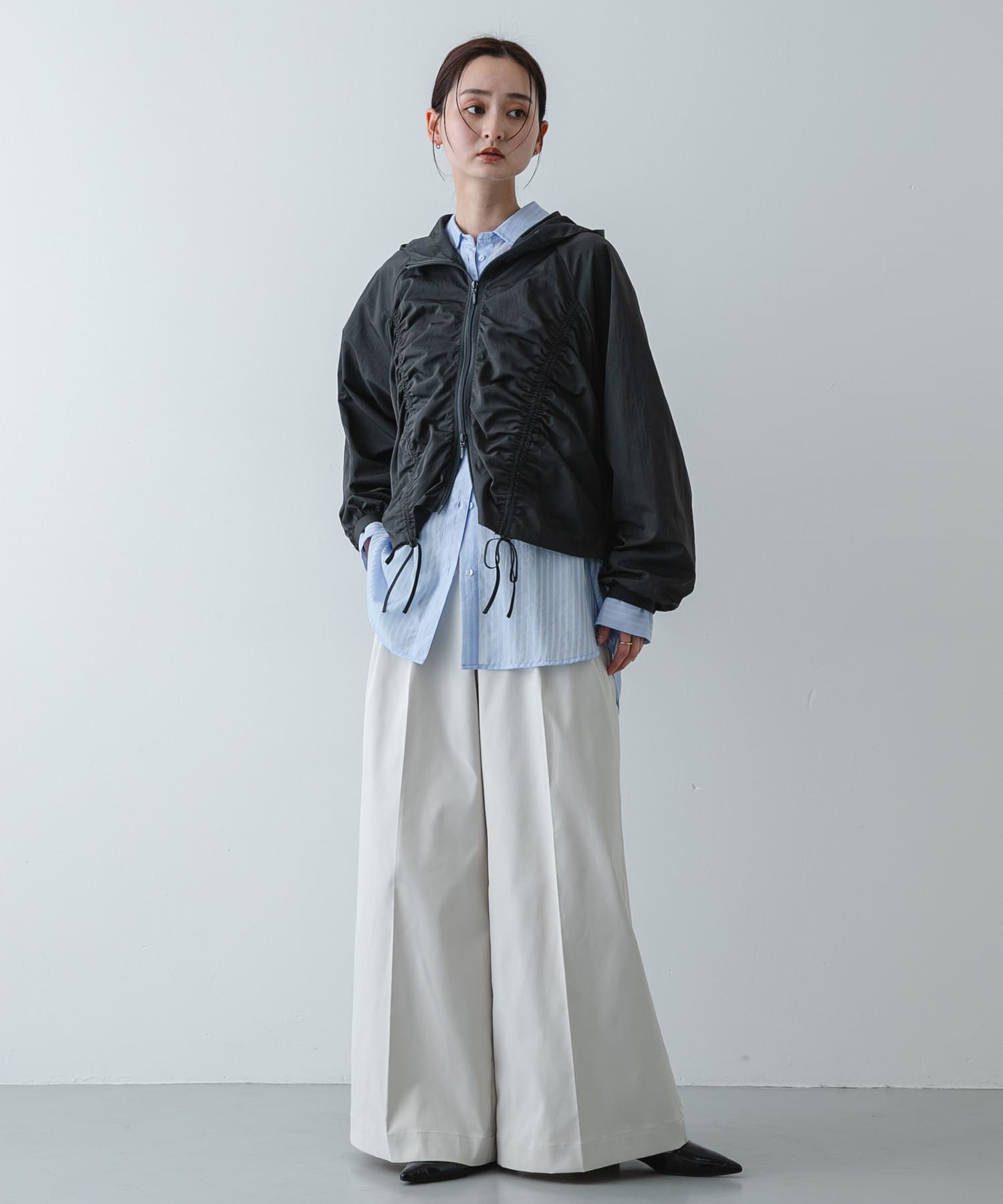 身長：169cm サイズ：one