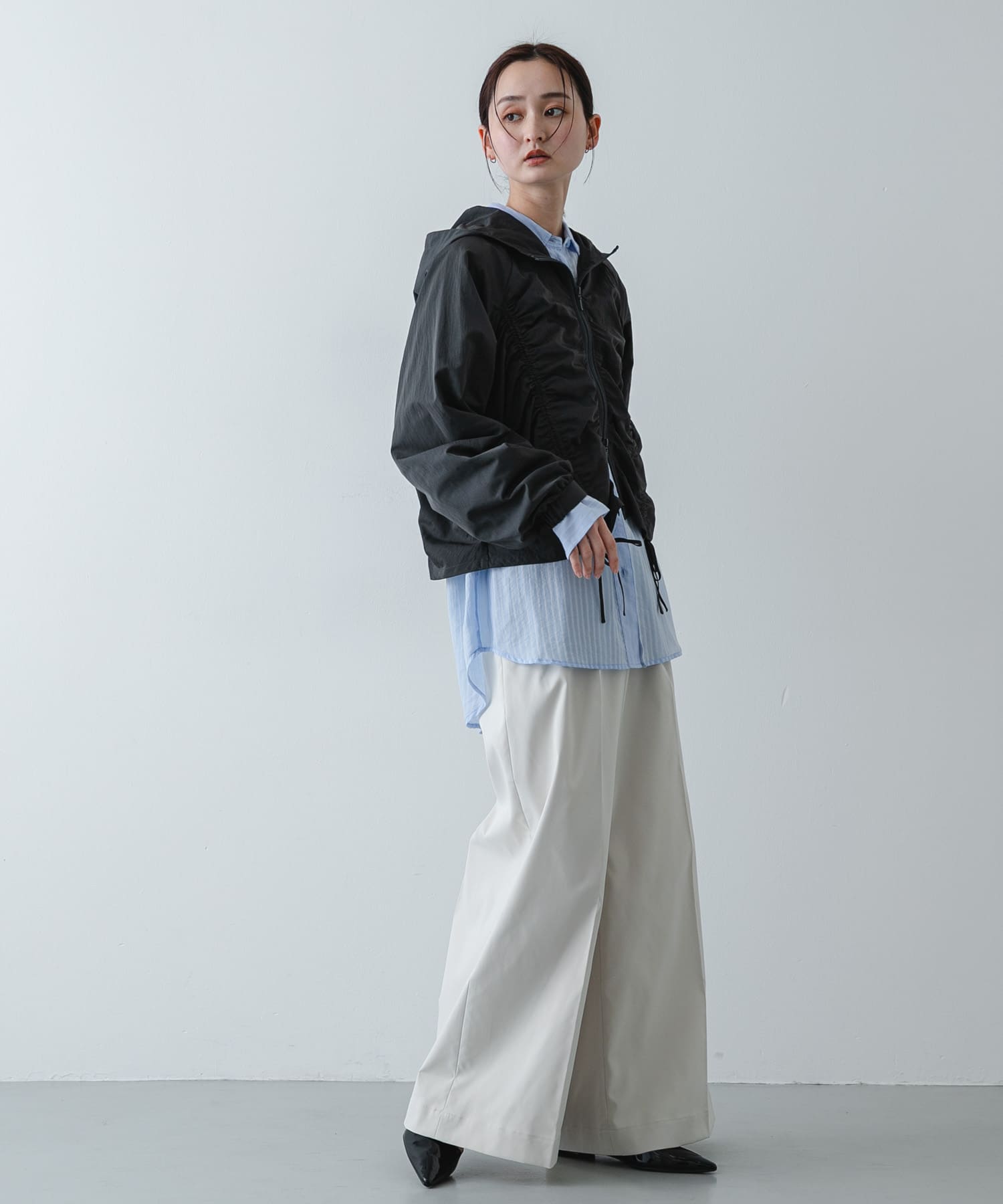 身長：169cm サイズ：one