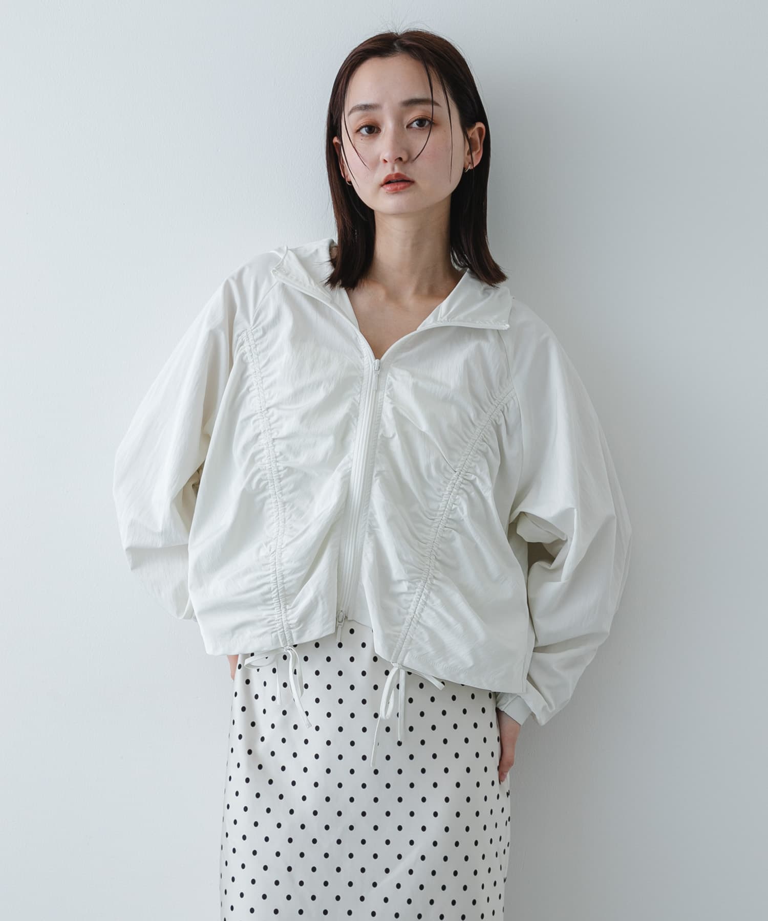 身長：169cm サイズ：one