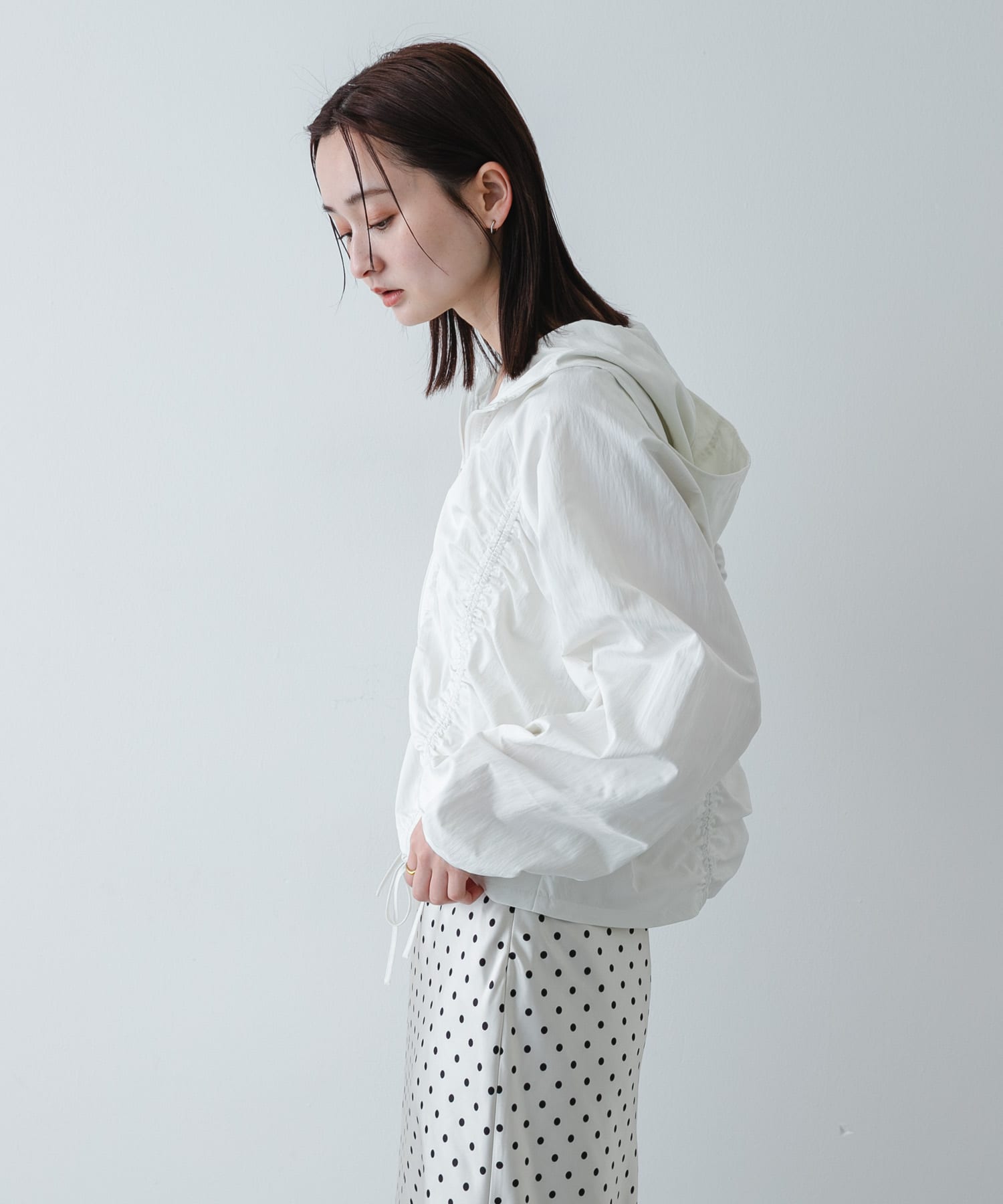 身長：169cm サイズ：one