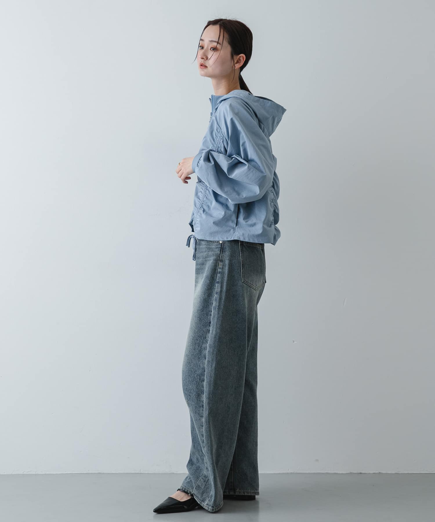 身長：169cm サイズ：one