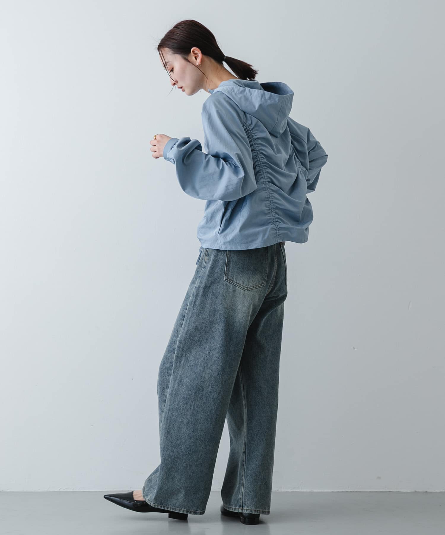 身長：169cm サイズ：one