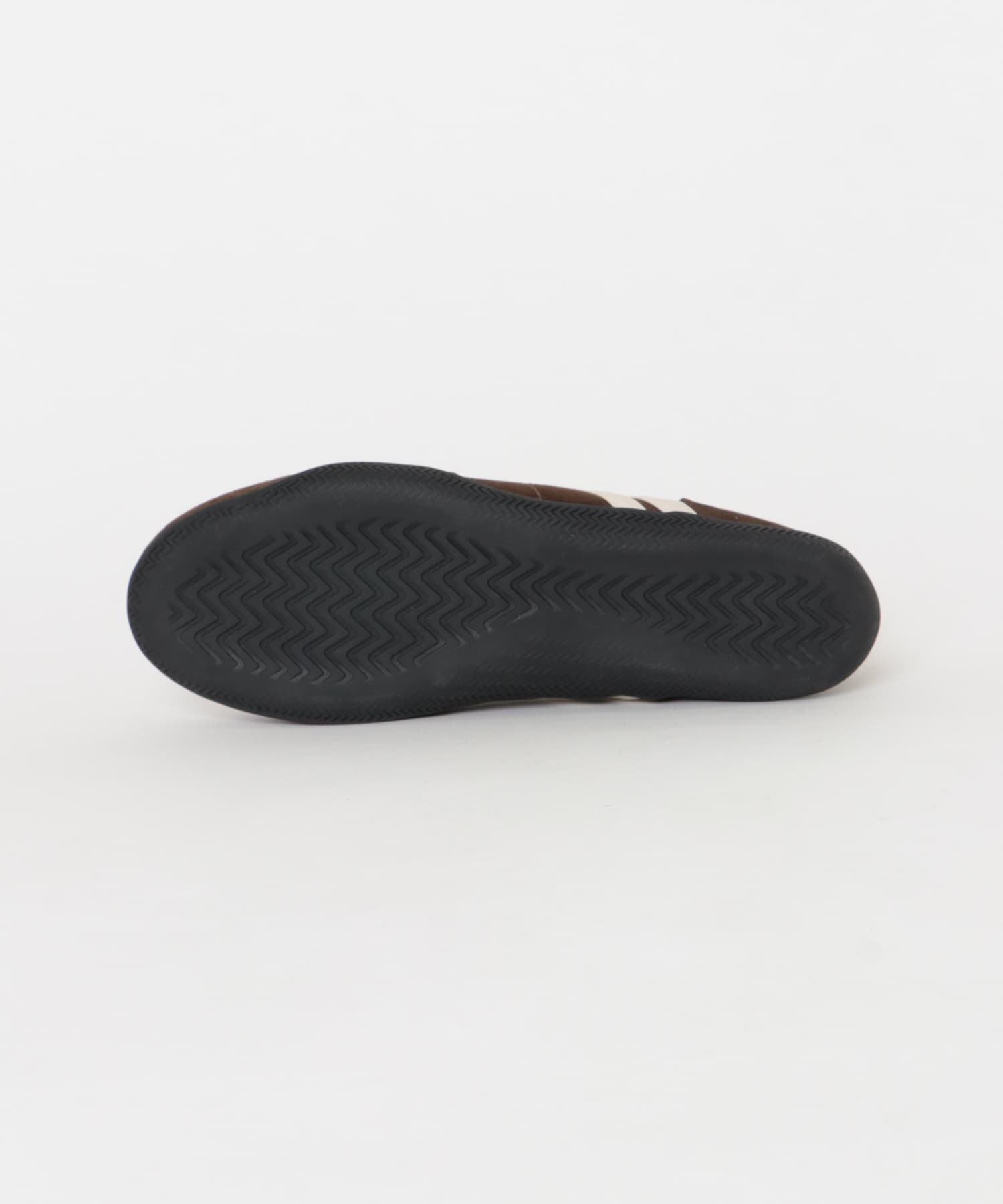 『軽量』フラットソールバレエスニーカー BROWN S