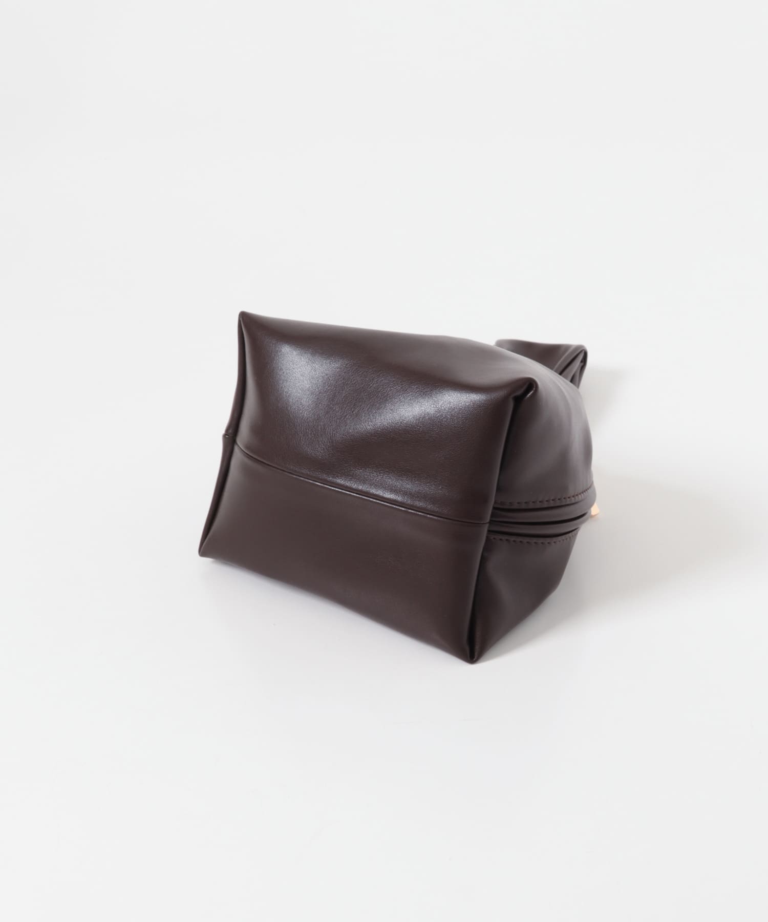 メタルツキキンチャクバッグ BROWN One