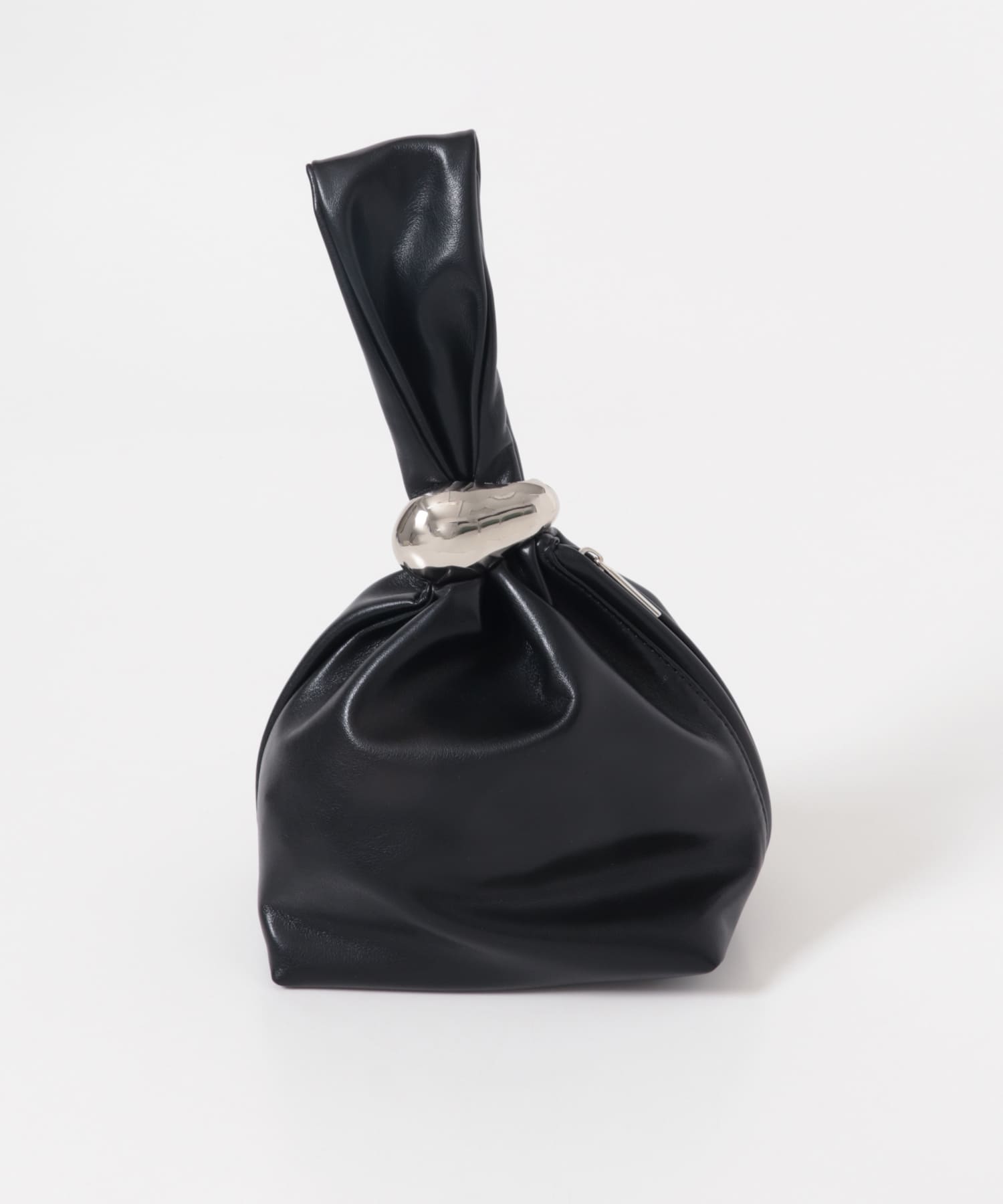 メタルツキキンチャクバッグ BLACK One