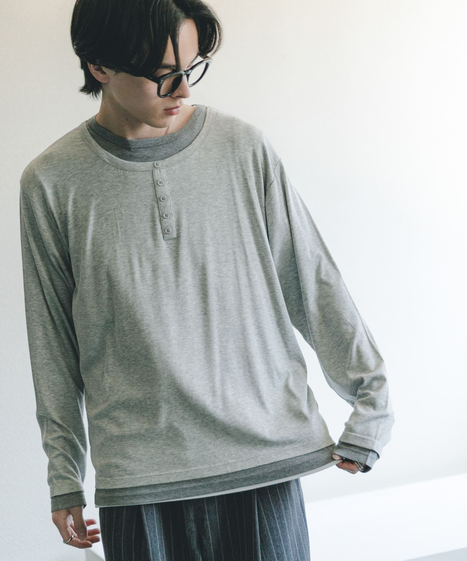 身長：173cm サイズ：L