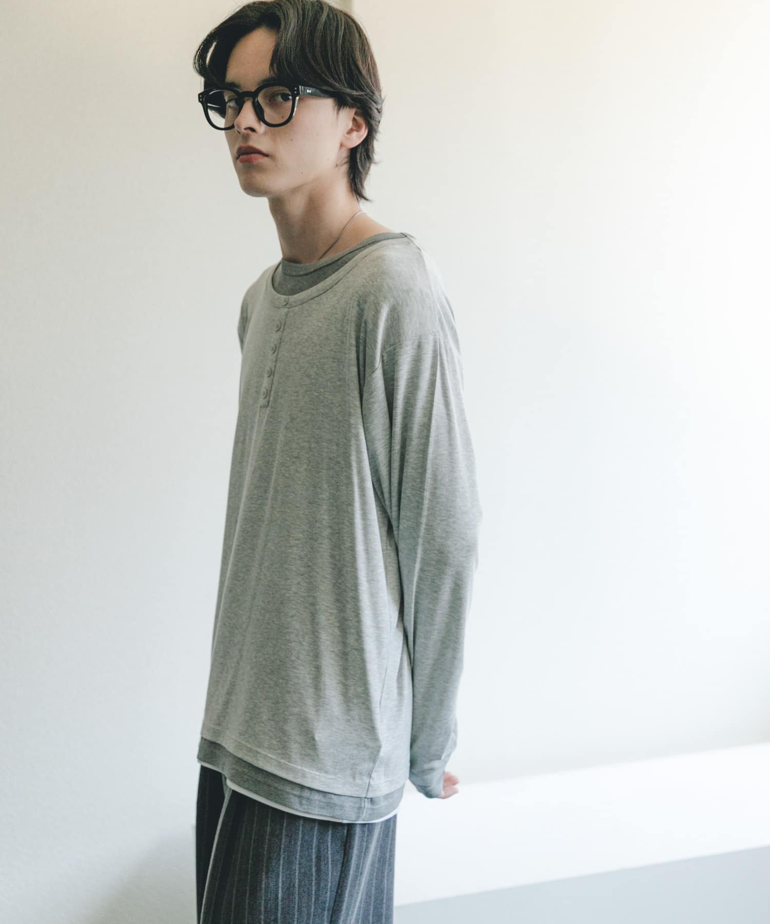 身長：173cm サイズ：L