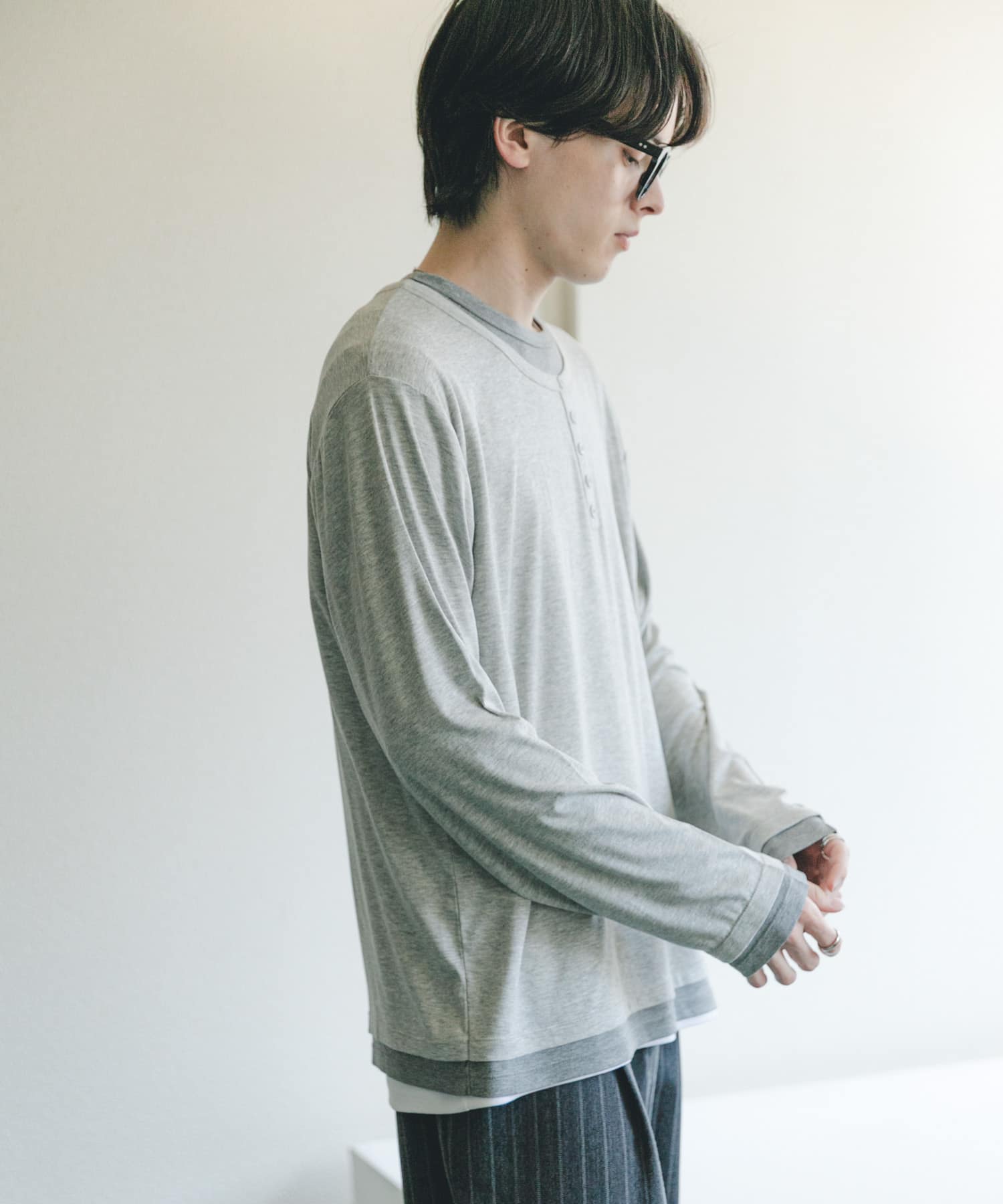 身長：173cm サイズ：L