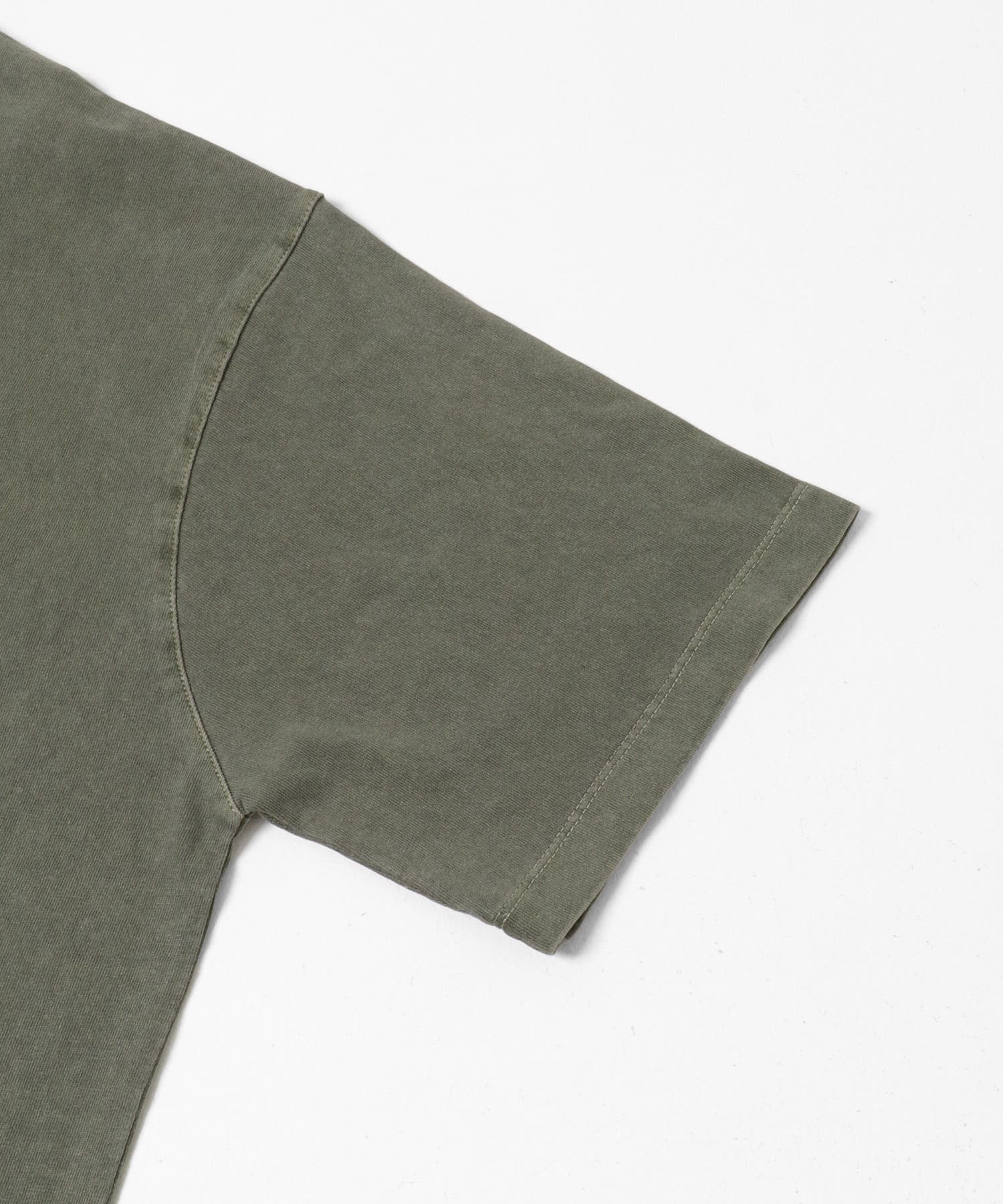 フェードルーズクルーネックショートスリーブ Tシャツ KHAKI M