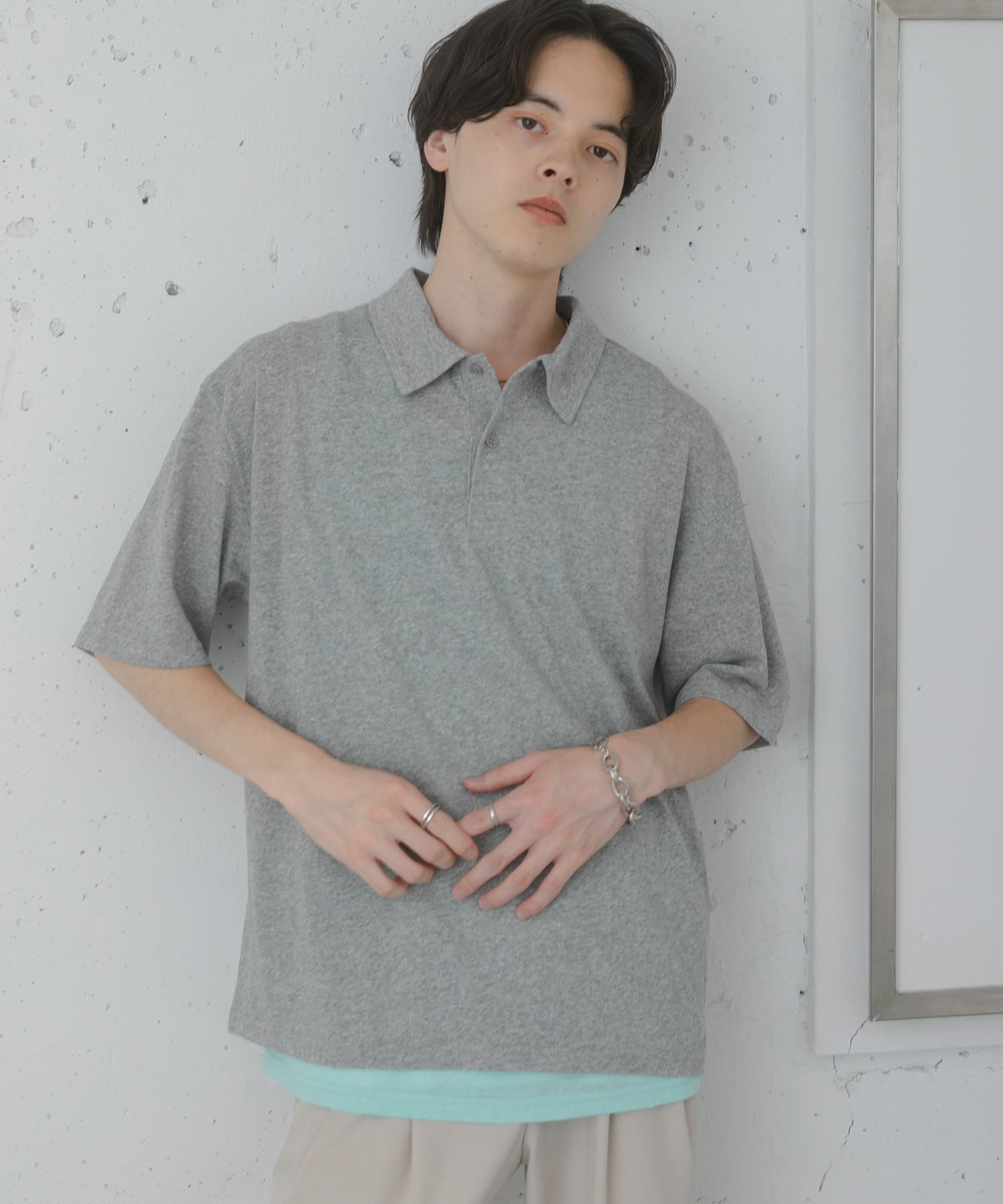 身長：173cm サイズ：L