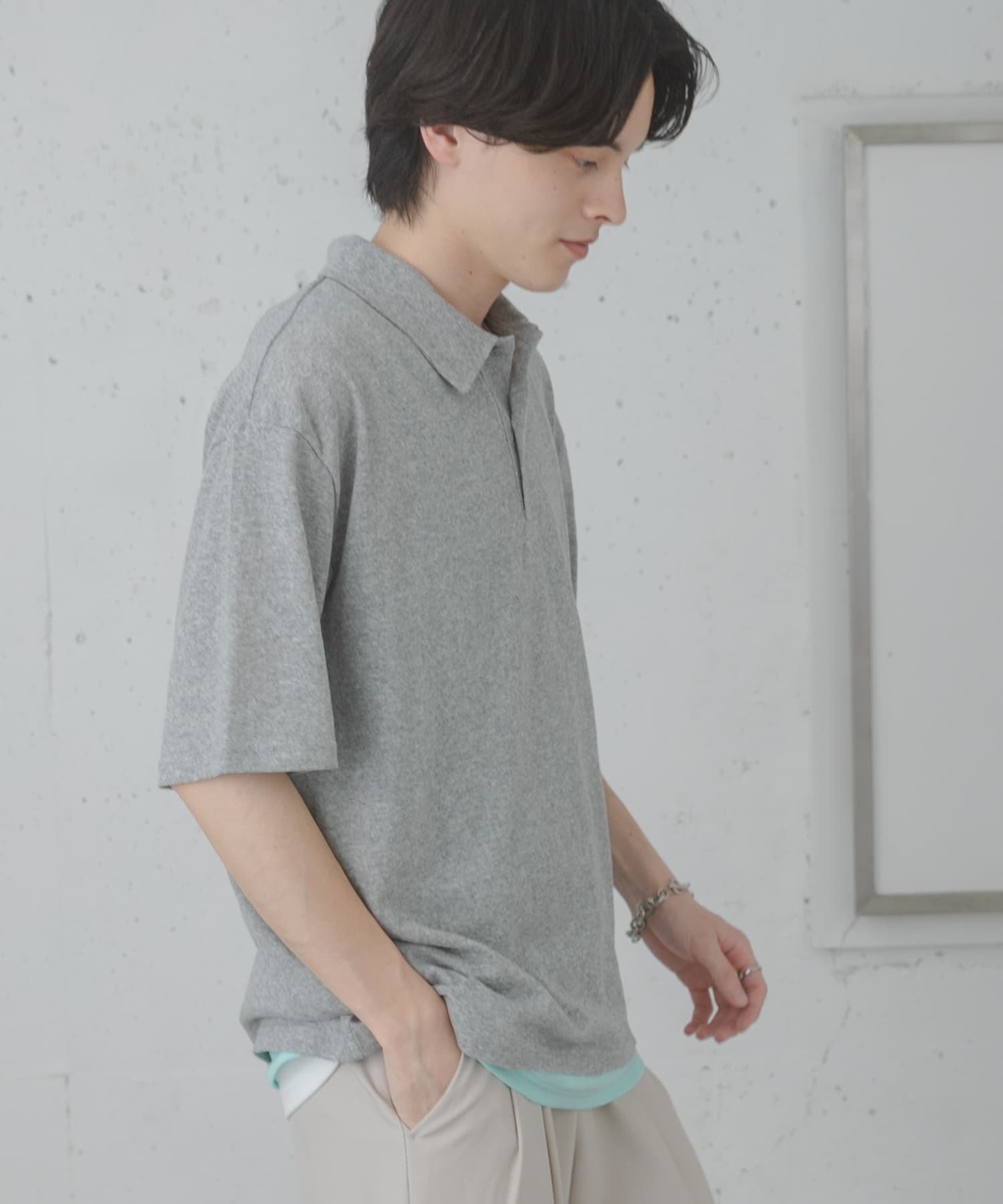 身長：173cm サイズ：L