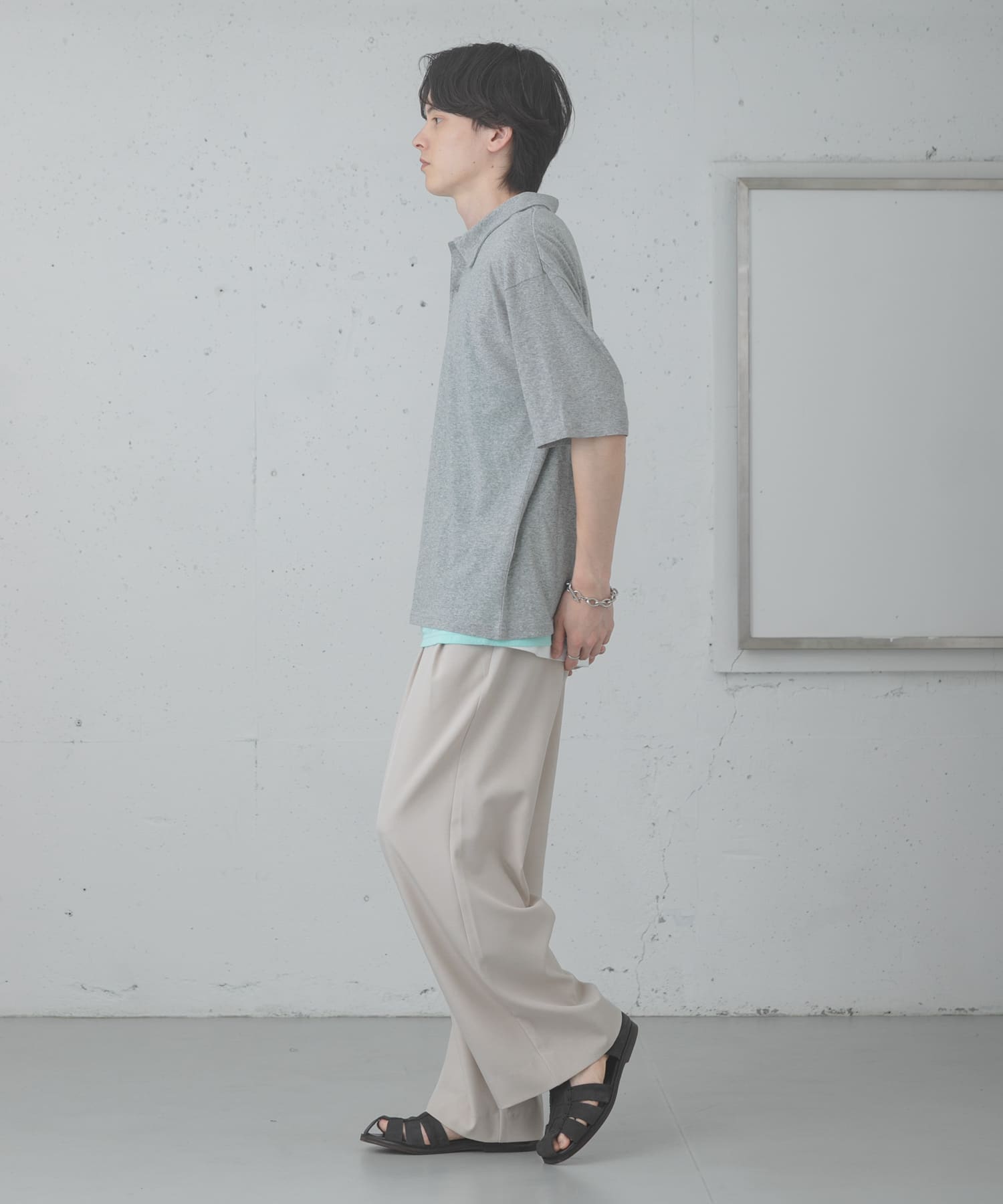 身長：173cm サイズ：L
