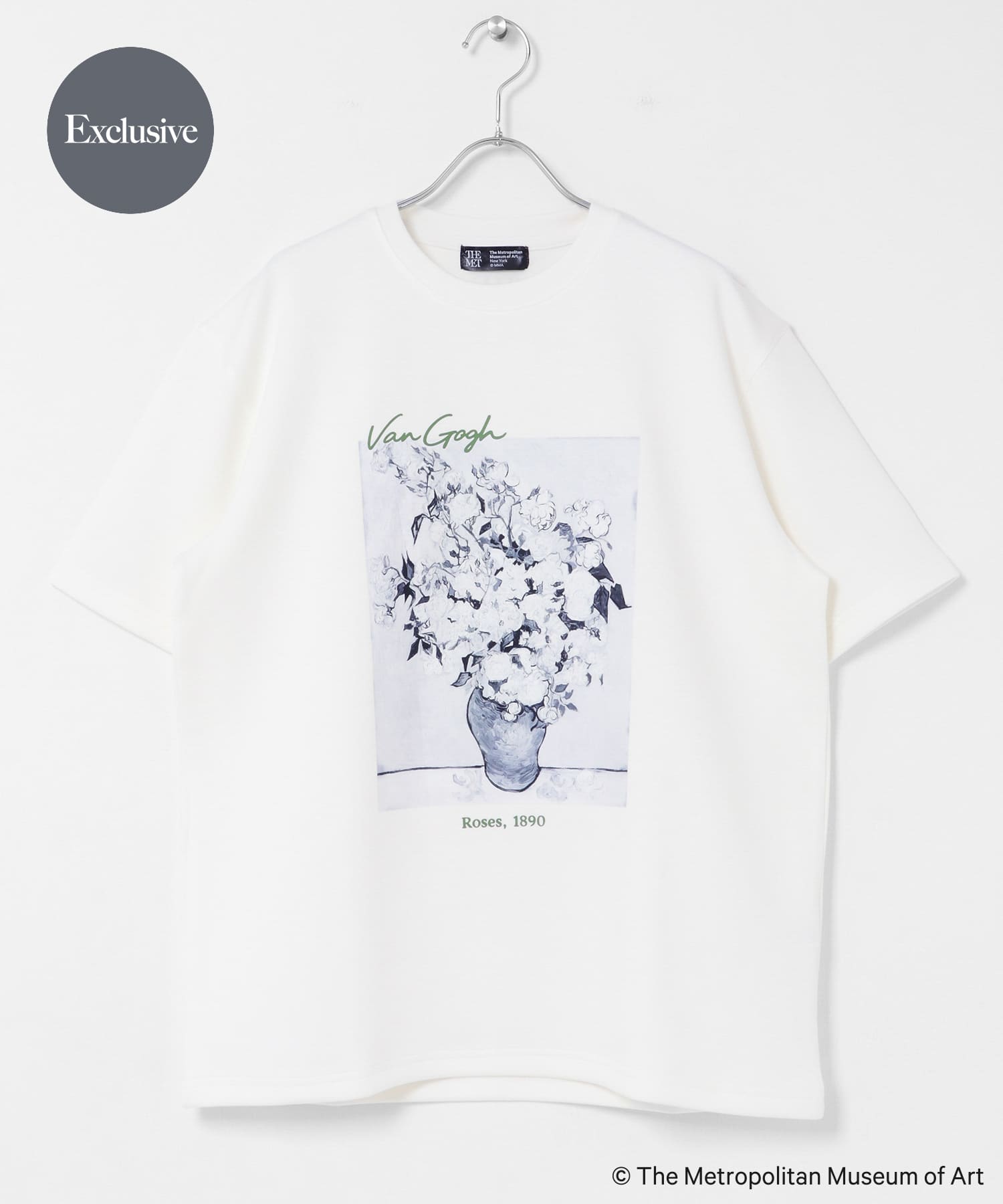 『別注』『イージーケア/接触冷感』The Met×SENSE OF PLACE　S/S T-SHIRTS(Gogh)A
