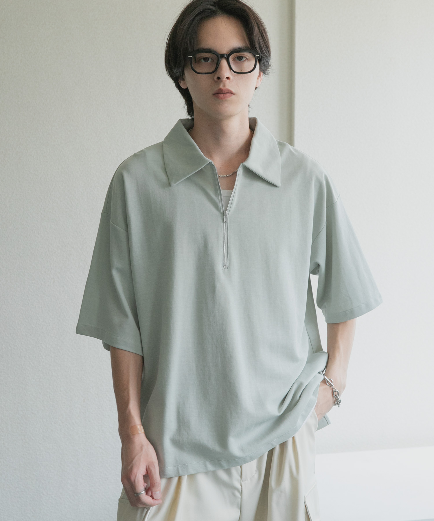 身長：173cm サイズ：L