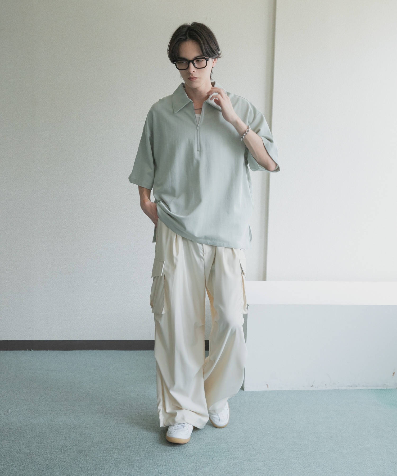 身長：173cm サイズ：L