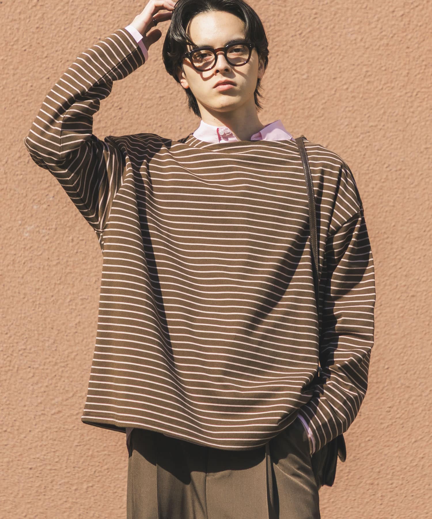 身長：173cm サイズ：L