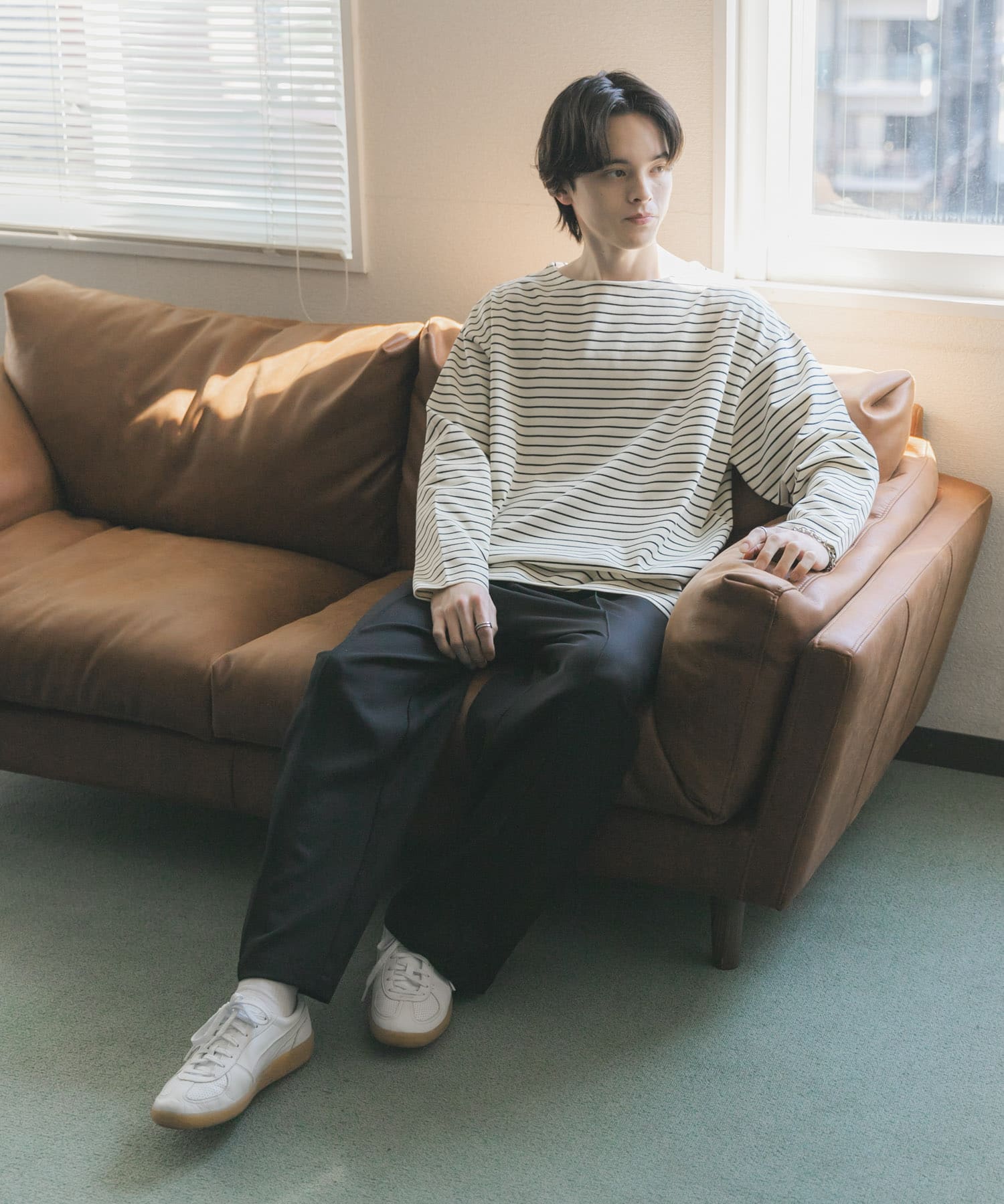 身長：173cm サイズ：L